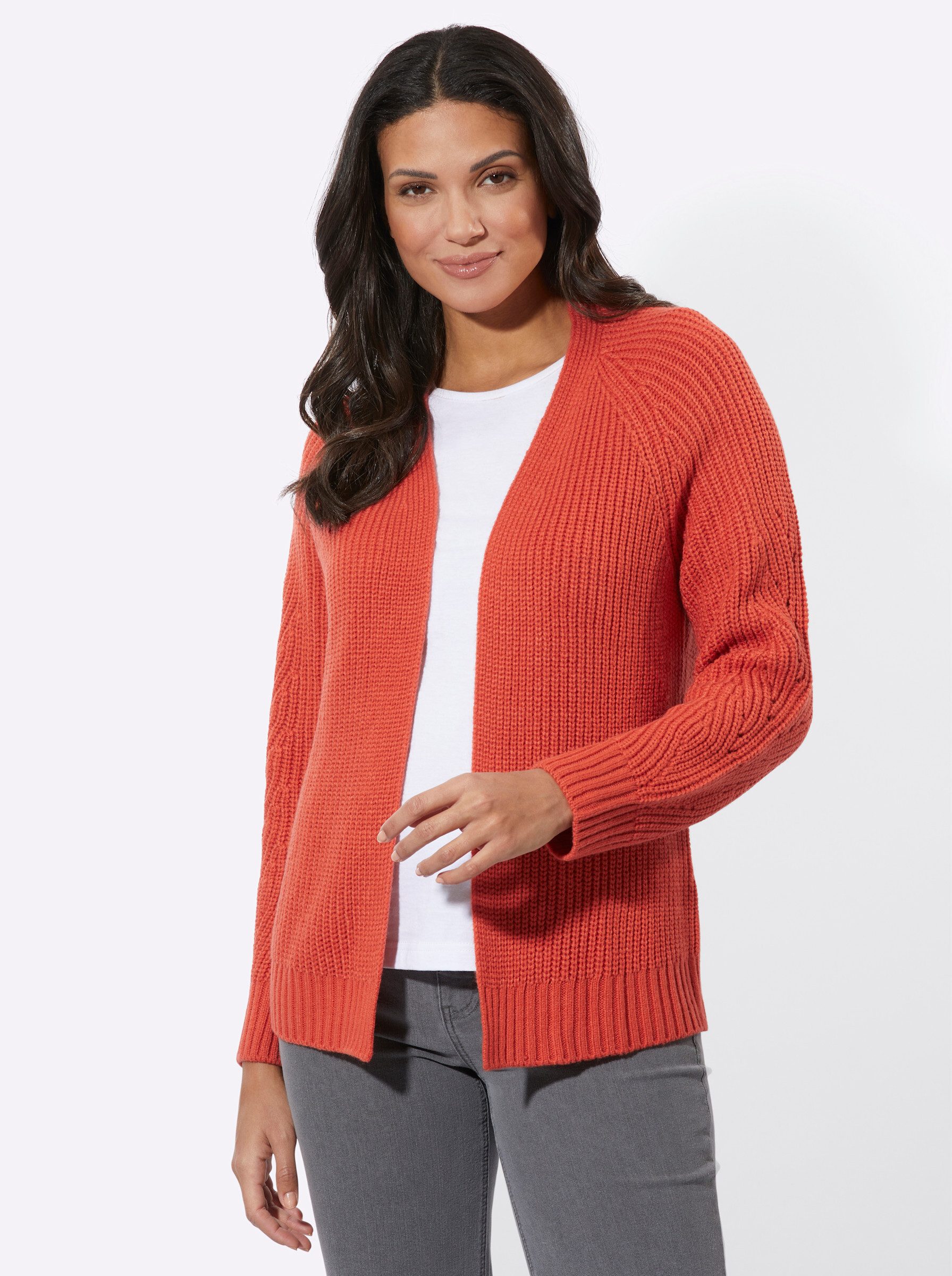 Sieh an! Strickjacke Strickjacke . günstig online kaufen