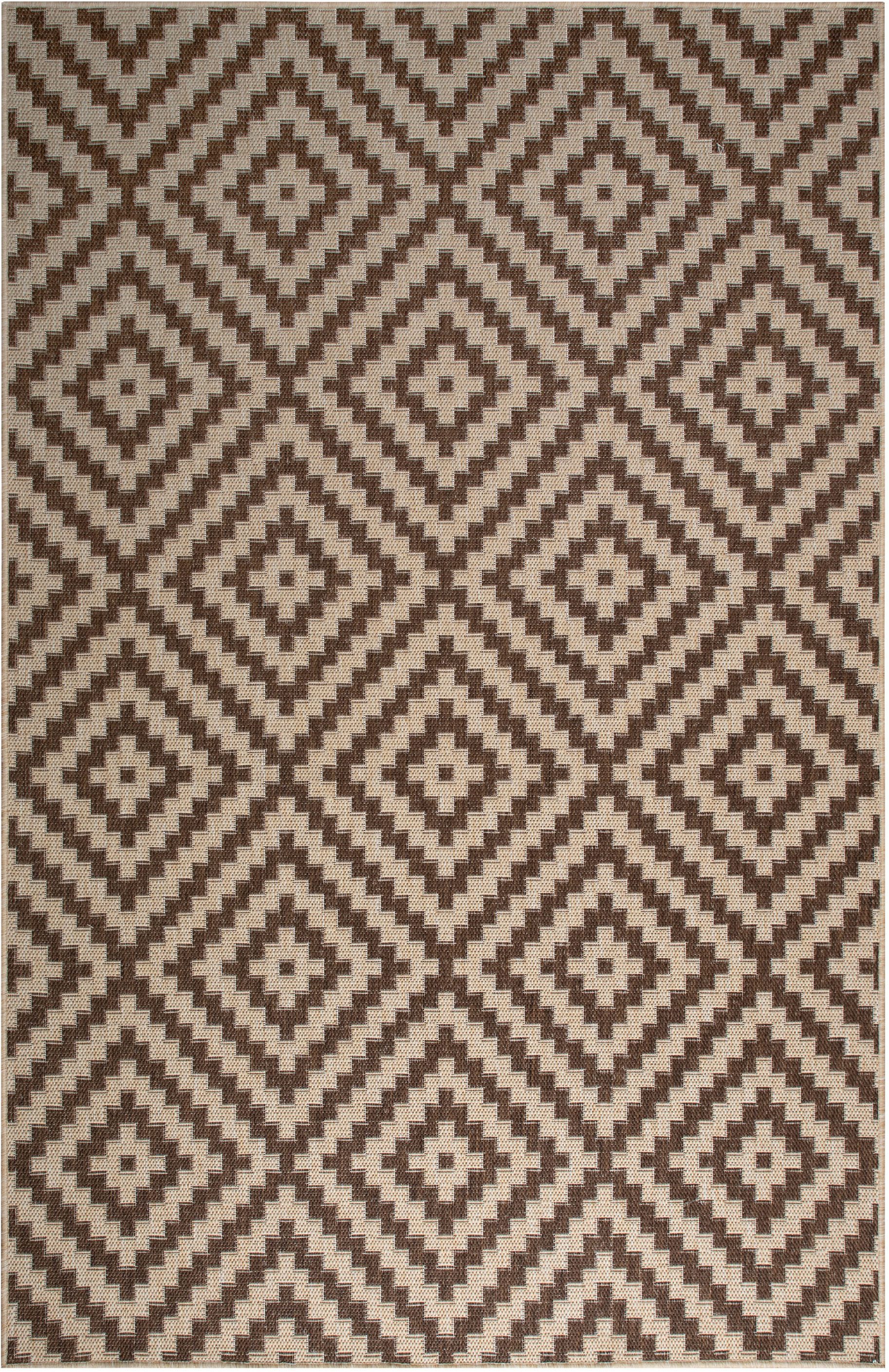 OTTO home Teppich Cordoba auch als Läufer erhältlich, rechteckig, Höhe: 3 mm, In- und Outdoor geeignet, Sisal-Optik, Wetterfest & UV-beständig, Boho – Bild 2 von 5