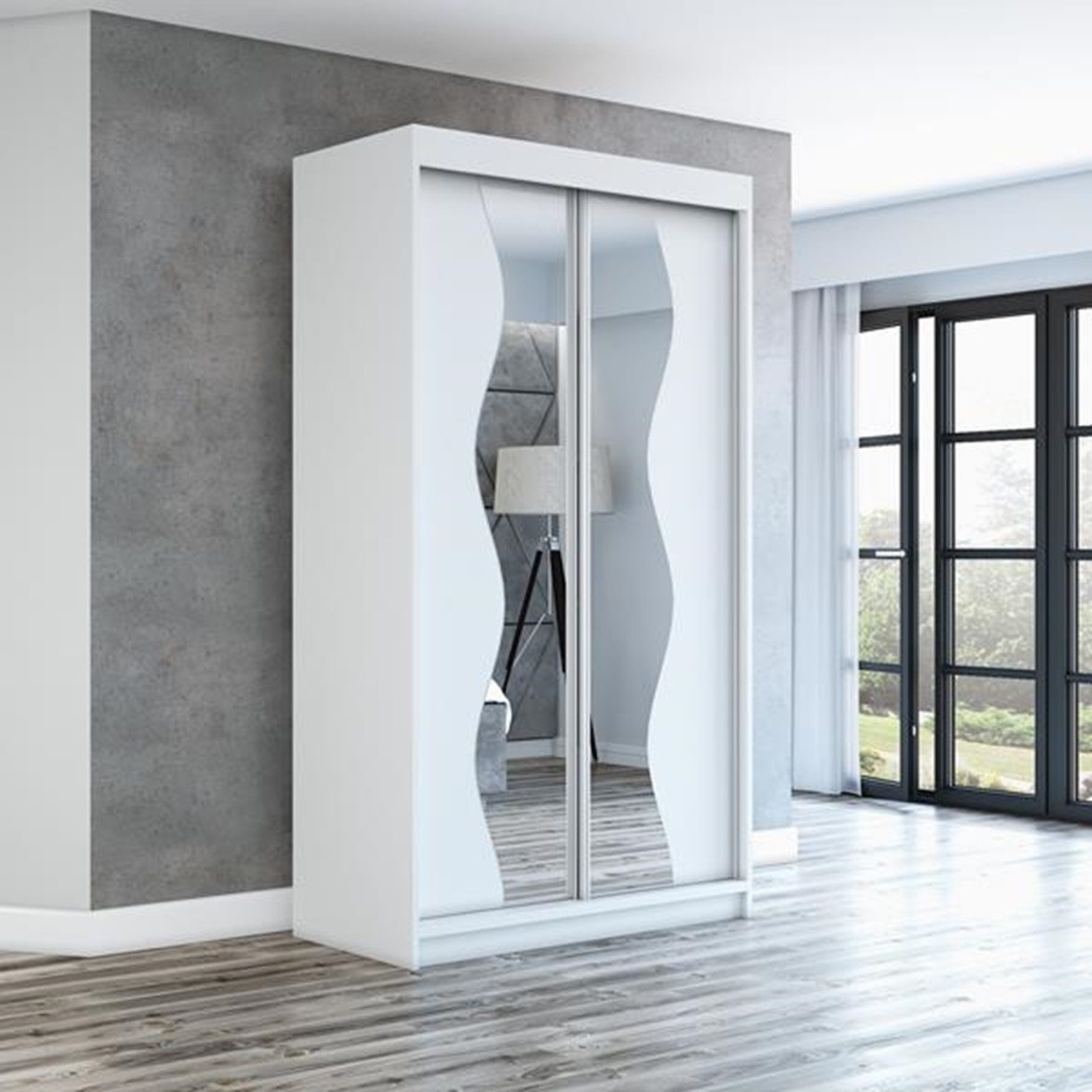 A&J MöbelLand GmbH Schiebetürenschrank RIMO mit Spiegel (TOP ANGEBOT! TOP P günstig online kaufen