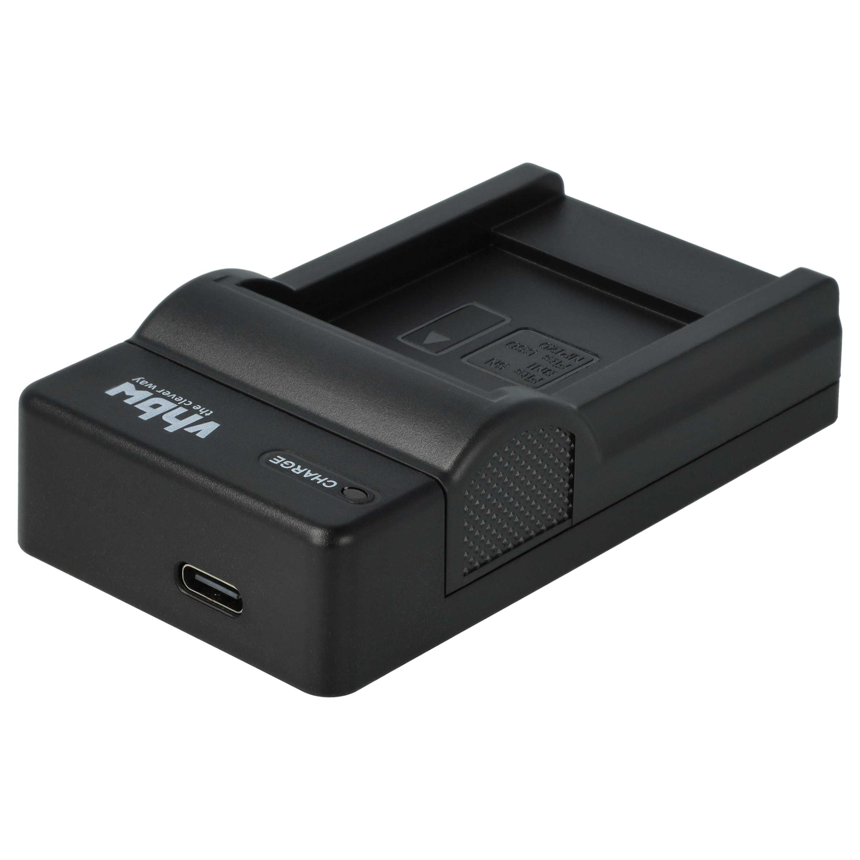 vhbw passend für Sony Cybershot DSC-W690, DSC-W730, DSC-W830, DSC-W710, DSC Kamera-Ladegerät (Ladestation zum Laden eines Akkus an jeder USB-Buchse z.B. am PC) – Bild 2 von 5