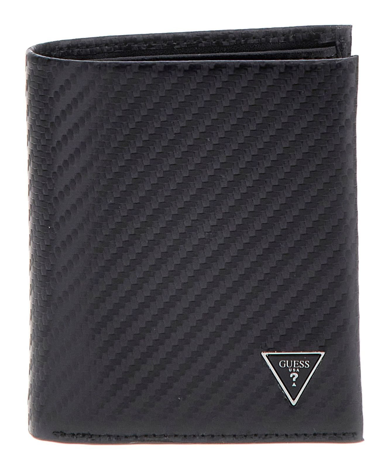 Guess Geldbörse Billfold Coin Pocket Wallet, aus echtem Leder