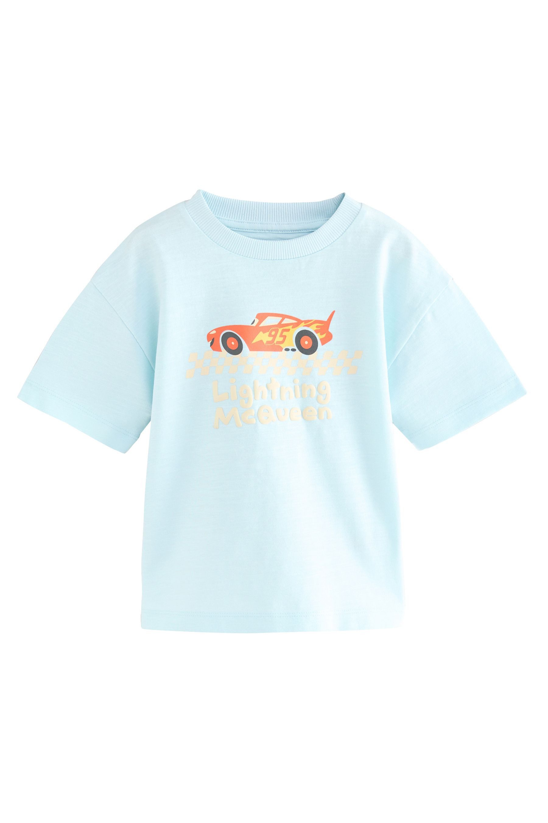 Next T-Shirt Cars Lightning McQueen T-Shirt aus 100 % Baumwolle (1-tlg)
