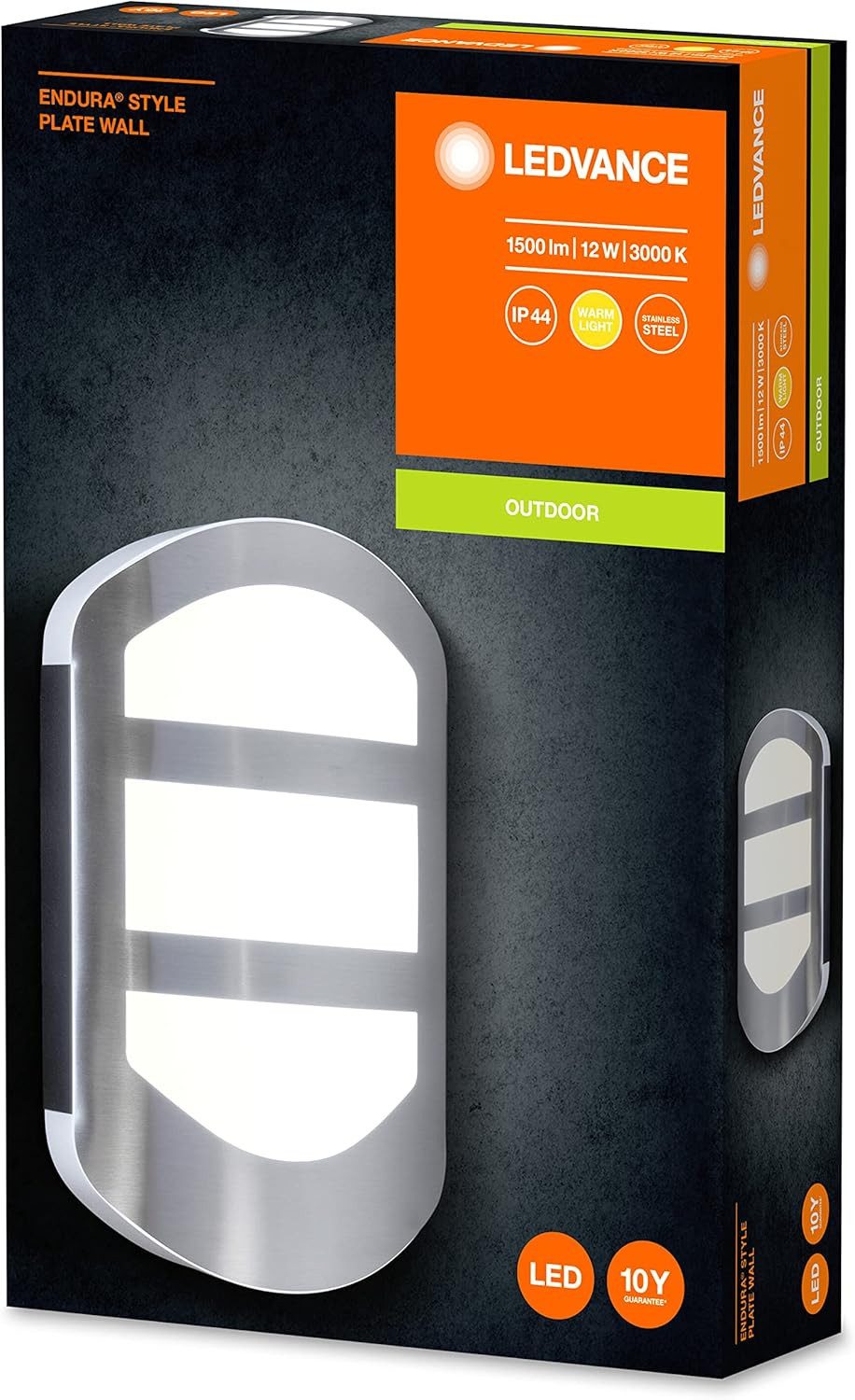 Ledvance Deckenleuchten LEDVANCE LED Wand- und Deckenleuchte, Design Leuchte in flacher Optik, LEDVANCE LED Wand- und Deckenleuchte, Design Leuchte in flacher Optik