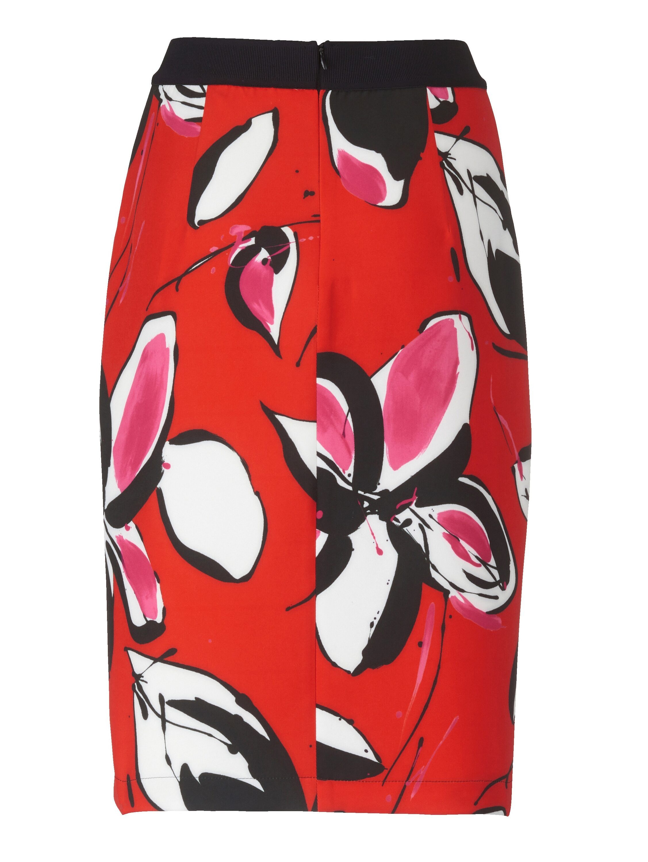 Alba Moda Midirock Rock mit floralem Dessin