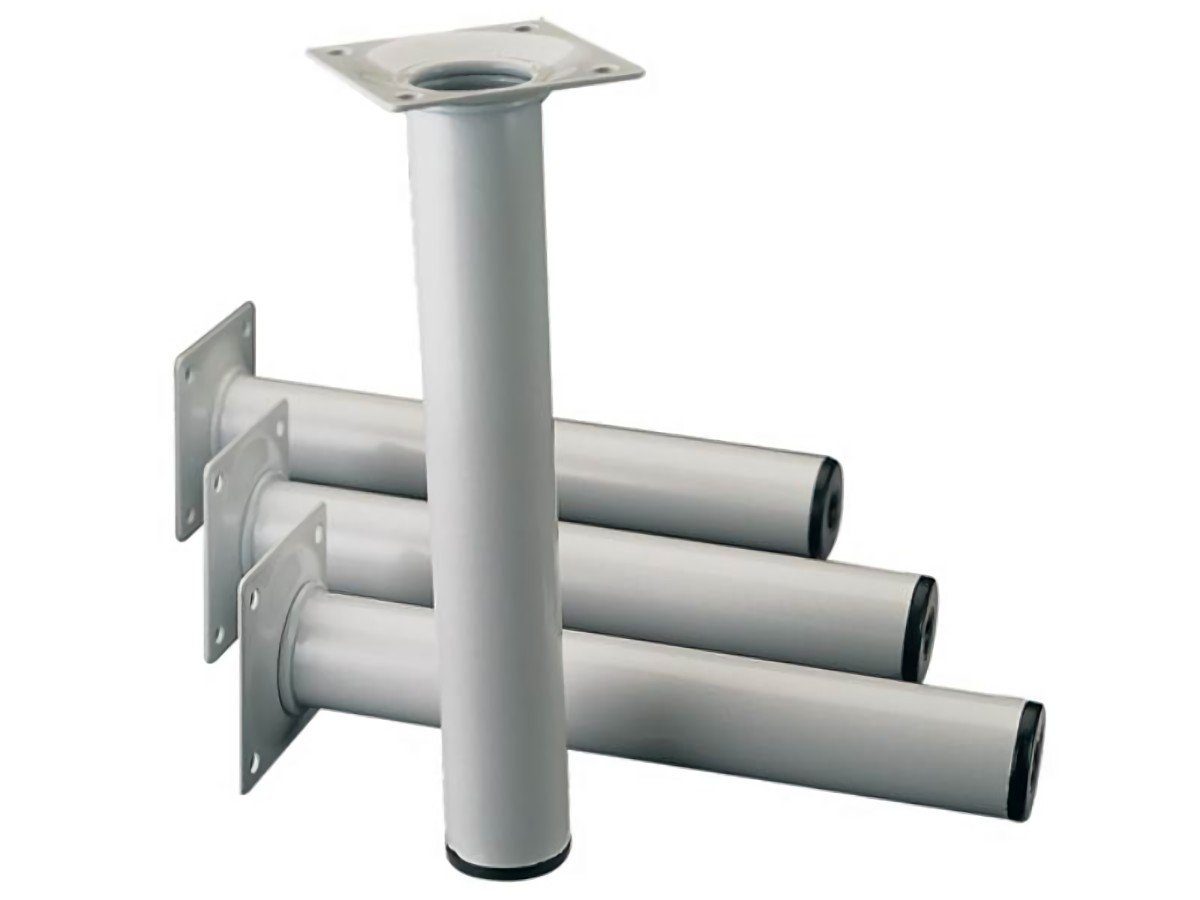 Möbelfuß 4er Pack ALFER ELEMENT SYSTEM 11100-00048 Möbelfuß weiß 30 mm Höhe