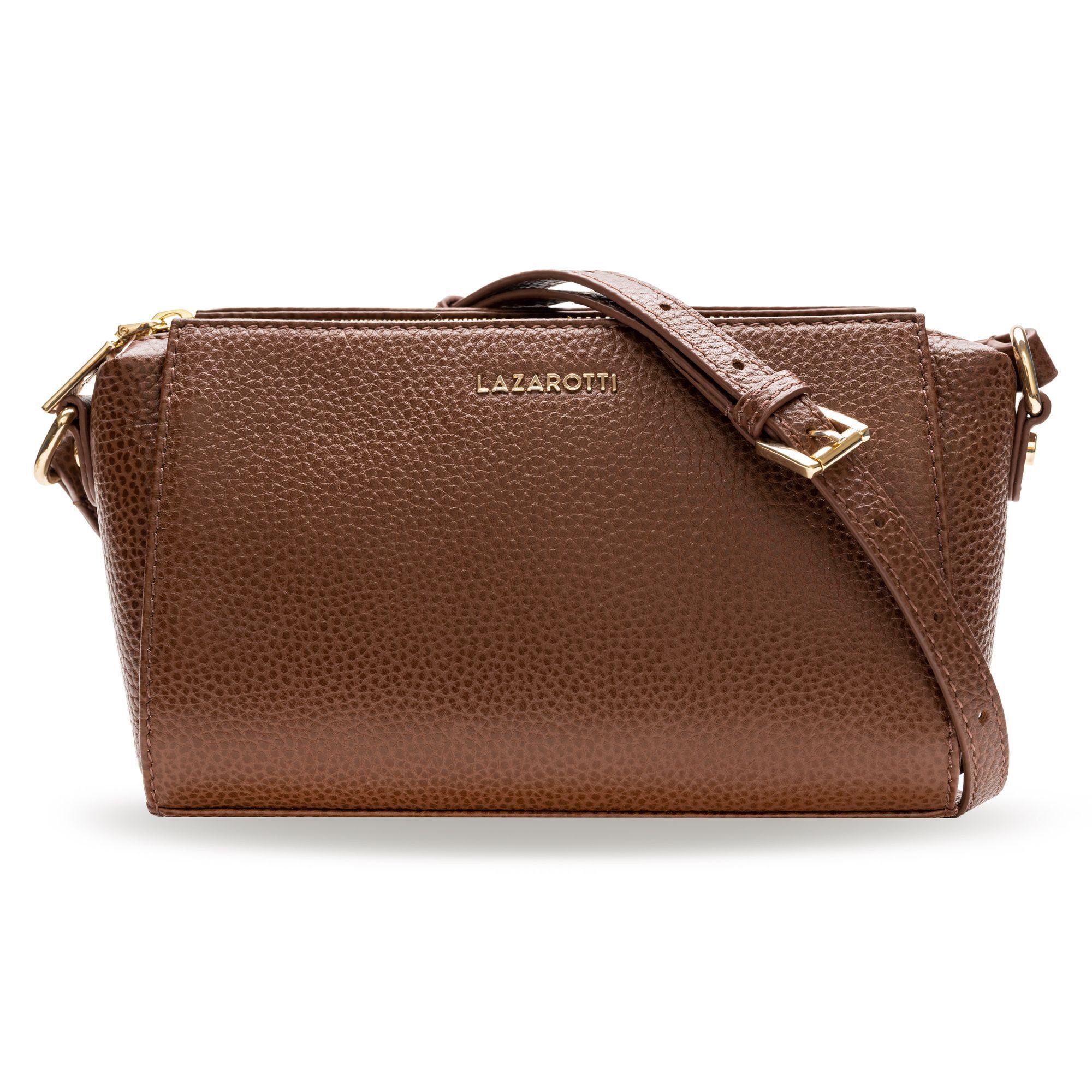 Lazarotti Umhängetasche Bologna Leather, aus echtem günstig online kaufen