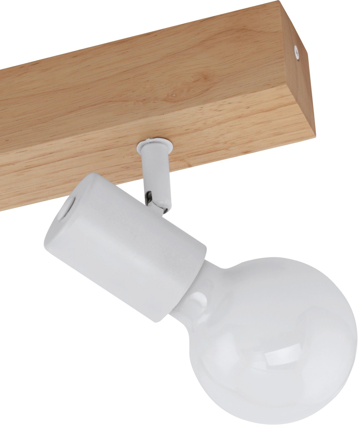 EGLO Deckenspot TOWNSHEND 3, ohne Leuchtmittel, Spot, Wohnzimmerlampe, Flur, L48 x B5 cm, 3X60W exkl.