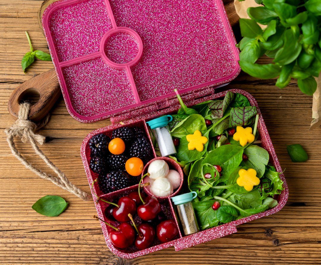 LEKKABOX Salzstreuer Mini 5ml Salzstreuer To Go, 2er Set - Salty kleine aus Glas mit Deckel, Aus Glas und extra klein, nur 4,4 cm – auch ideal für Zucker & Zimt!