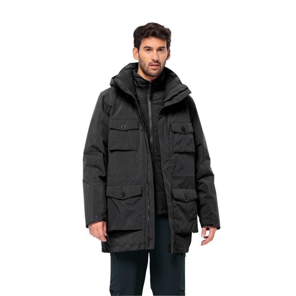 Jack Wolfskin 3-in-1-Funktionsparka EISWALD 3IN1 PARKA M