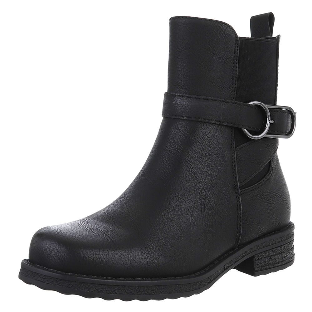Ital-Design Damen Freizeit Stiefelette (88577553) Blockabsatz günstig online kaufen