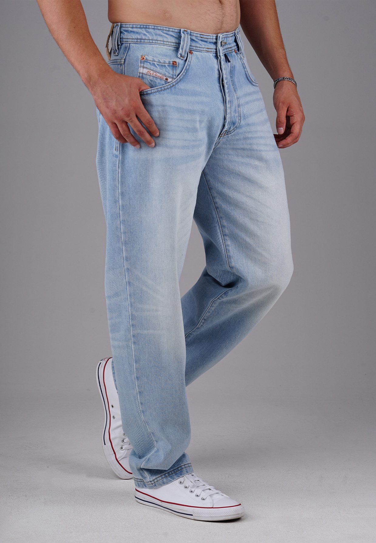 PICALDI Jeans 5-Pocket-Jeans Relax Fit Tapered günstig online kaufen