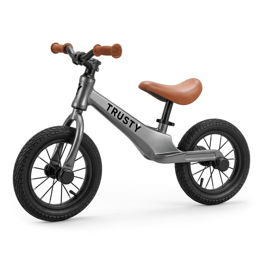 Wisam Laufrad Trusty Laufrad Star für Kinder grau