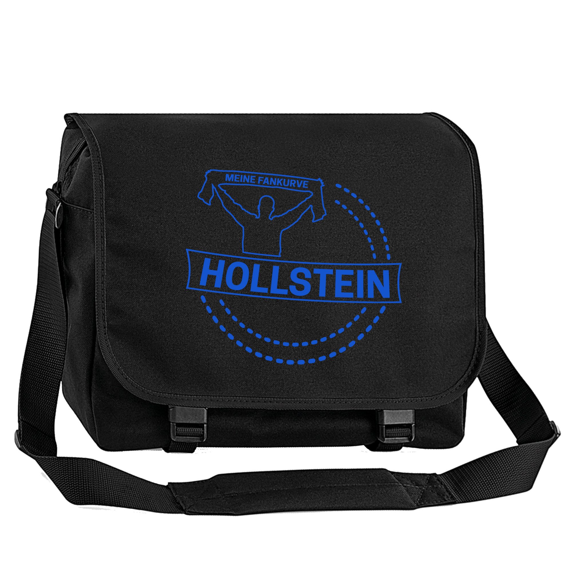 multifanshop Schultertasche Holstein - Meine Fankurve - Tasche