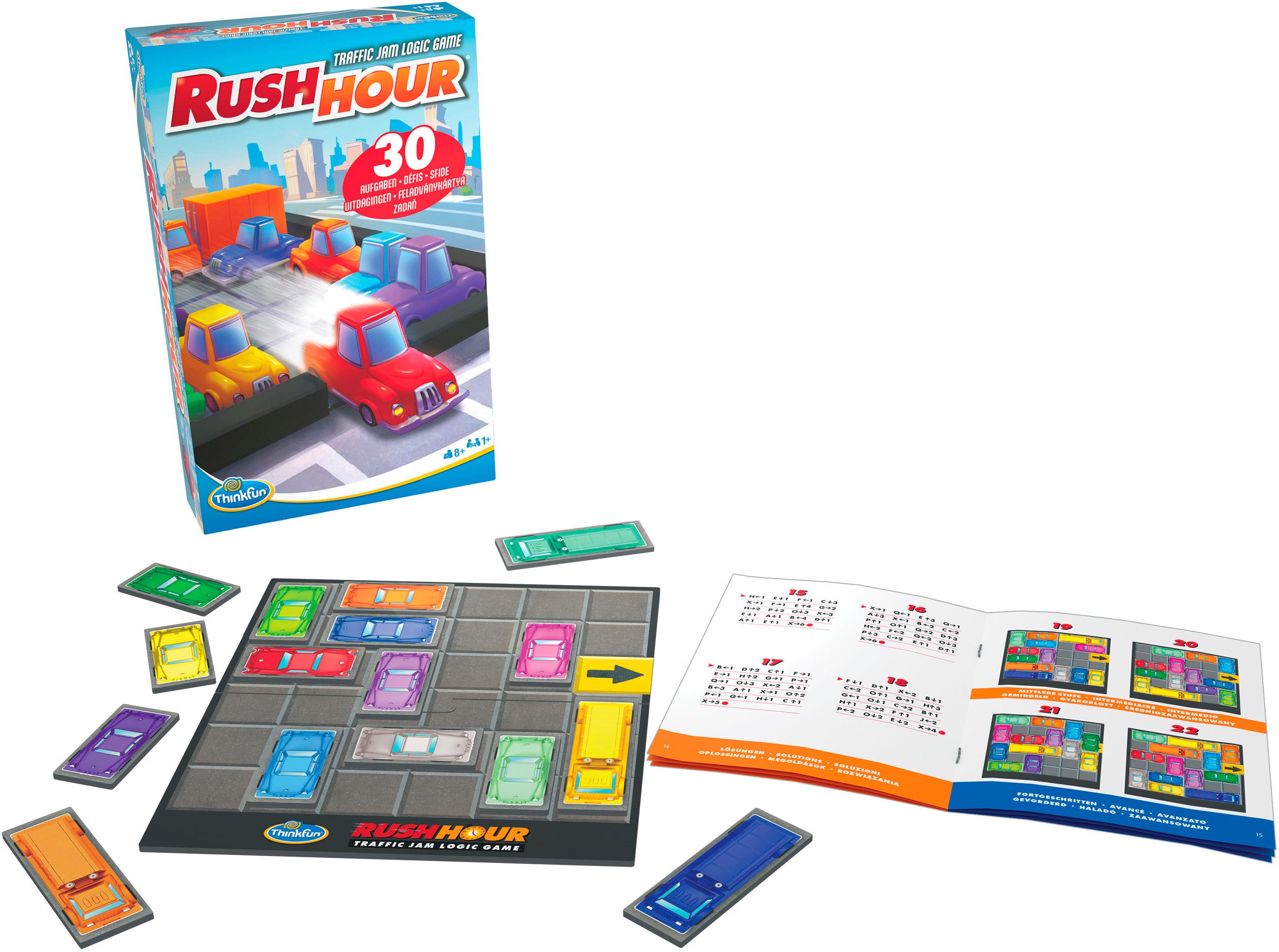 Thinkfun® Spiel Rush Hour, Denkspiel, Made in Europe
