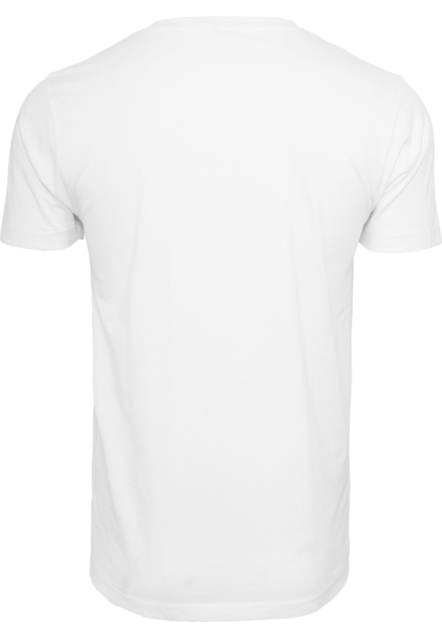 Merchcode Logo Tee Marvel Herren T-Shirt white (1-tlg)