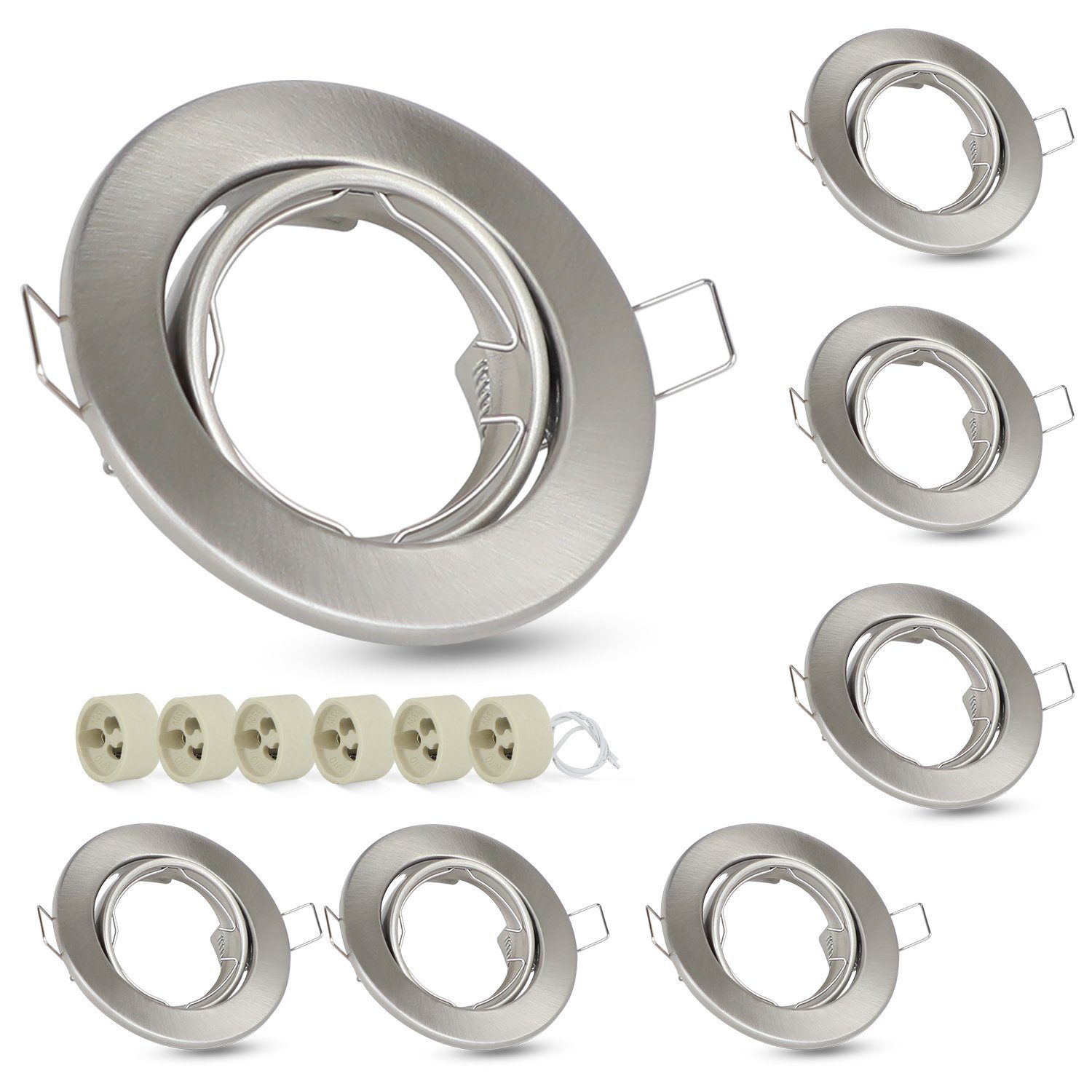 ZMH LED Einbaustrahler 6er mit GU10 günstig online kaufen