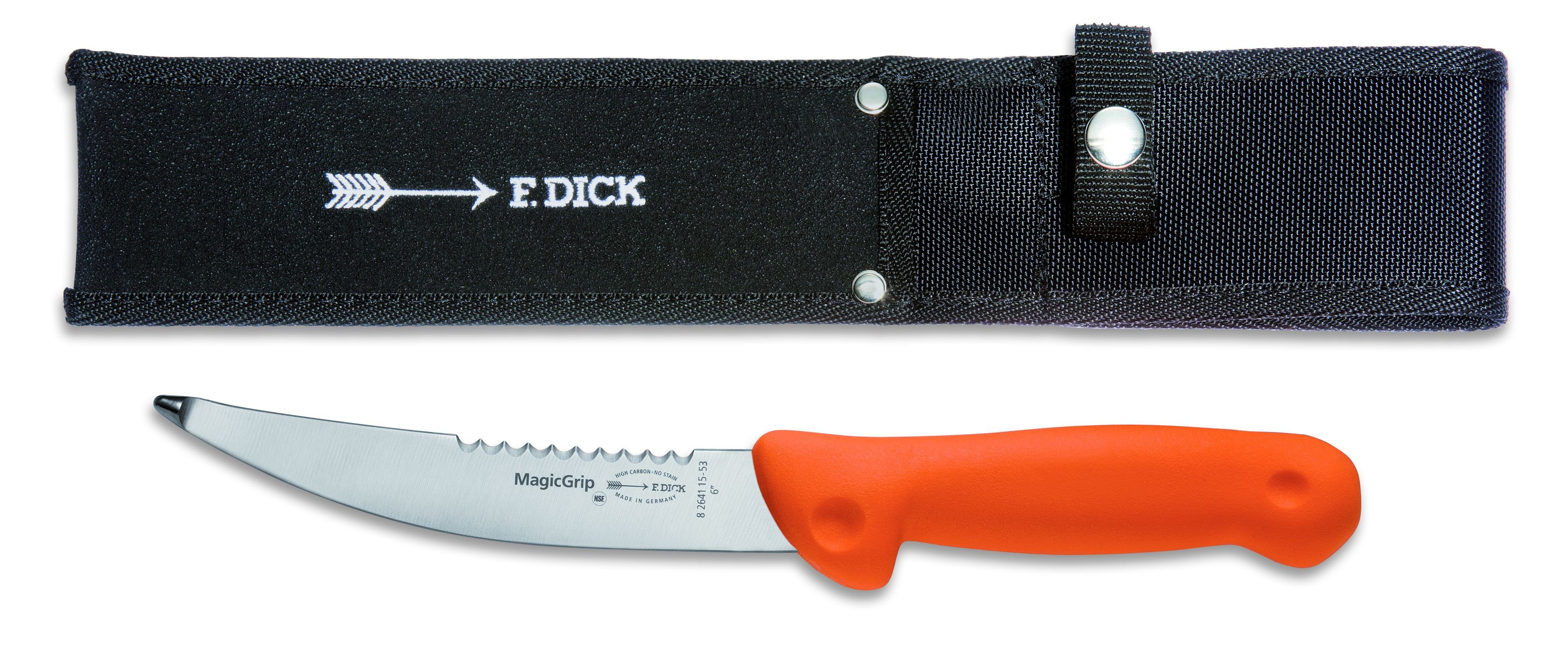 F. DICK Fleischmesser Dick Jagdmesser MagicGrip Ножи Klinge 15 cm, zum Aufsägen, Stahl