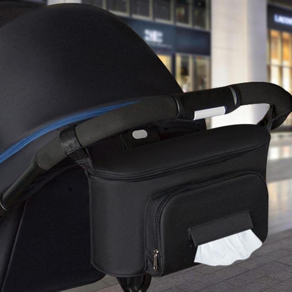 Lubgitsr Kinderwagen-Tasche Bag Universal, Baby Organizer Schultergurten (1-tlg) mit Stroller Kinderwagen