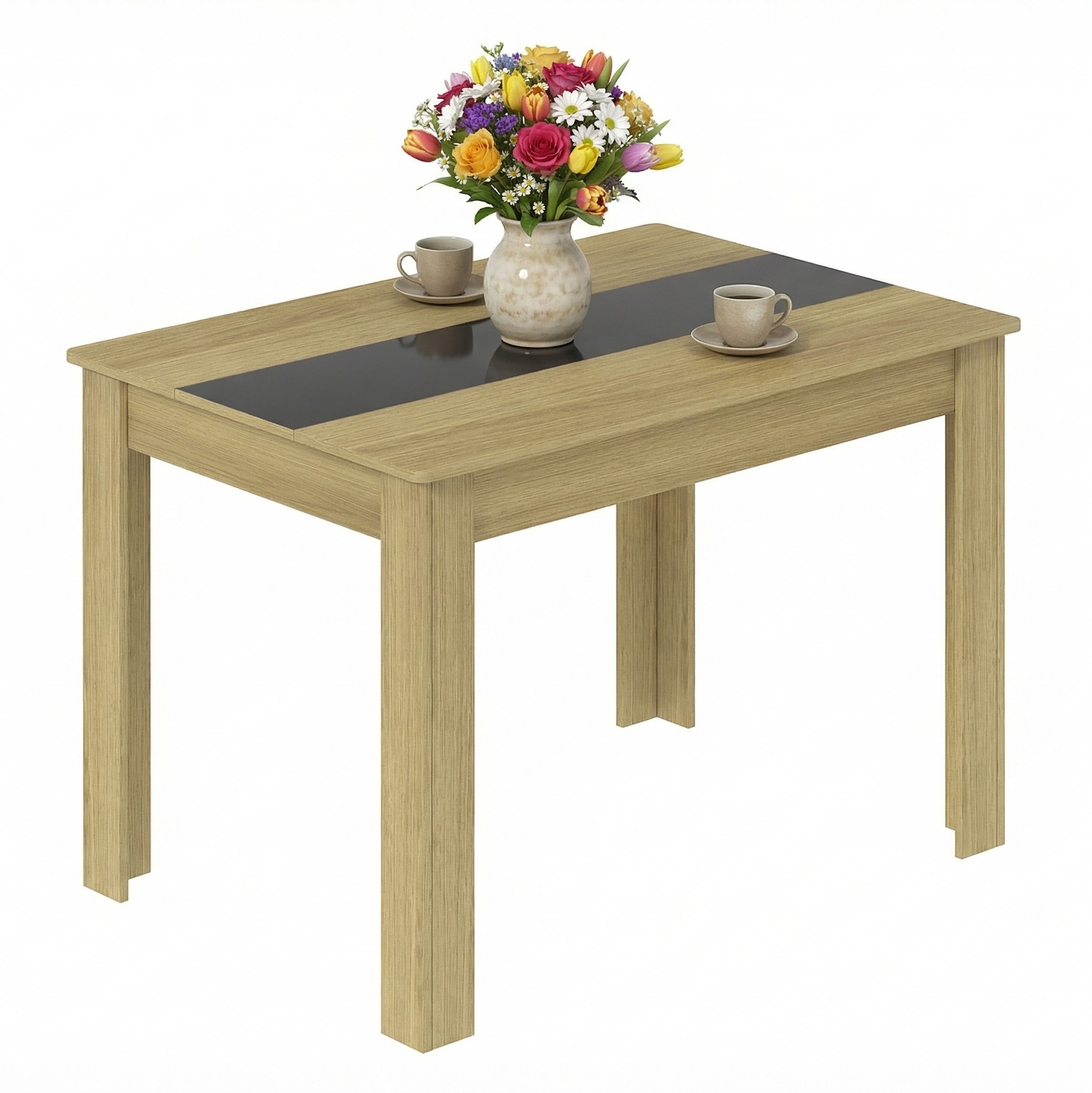 VCM Esstisch Esstisch Küchentisch B. 115 x T. 80 cm Disalo
