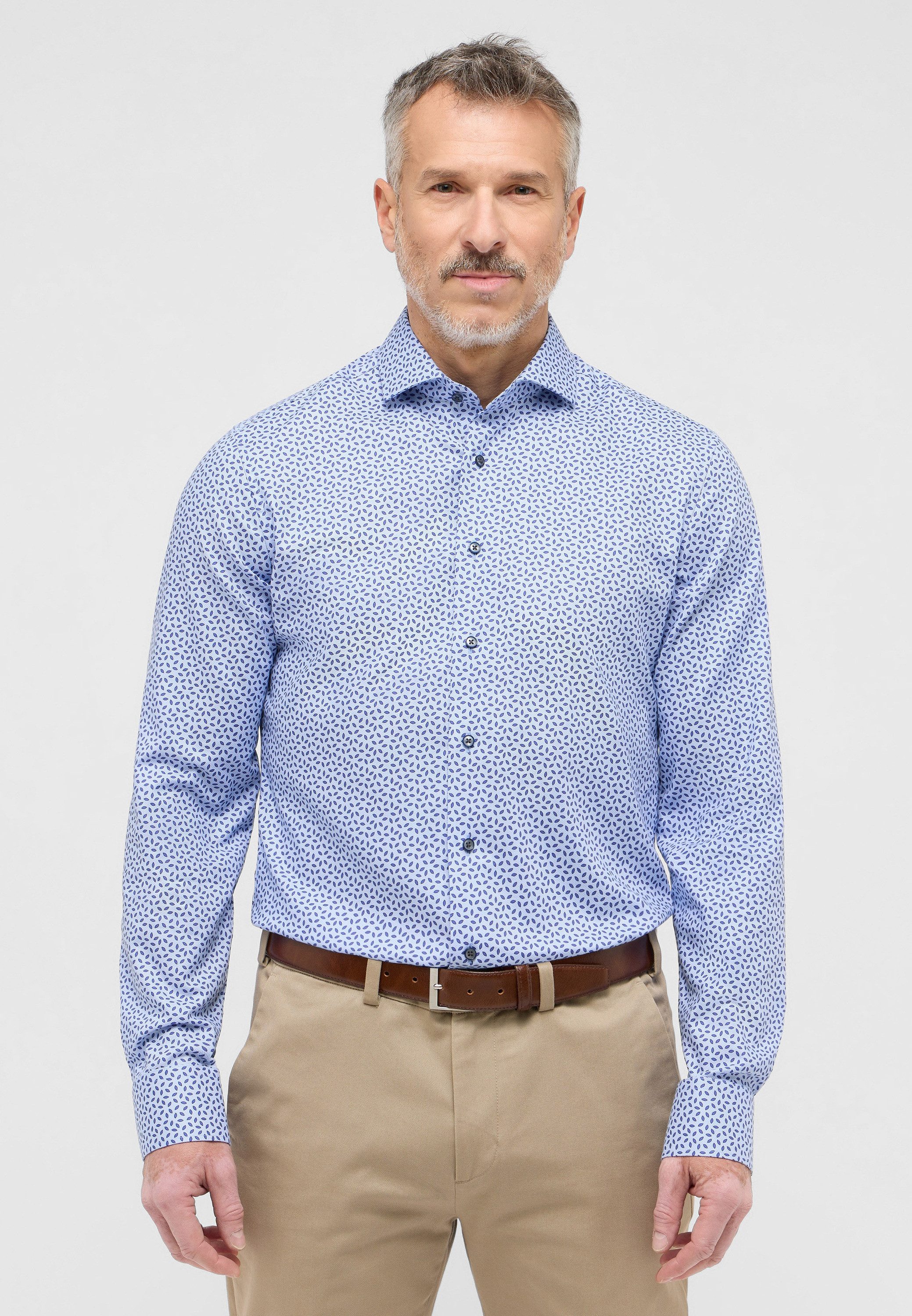Eterna Langarmhemd "SLIM FIT" NON IRON (bügelfrei) günstig online kaufen