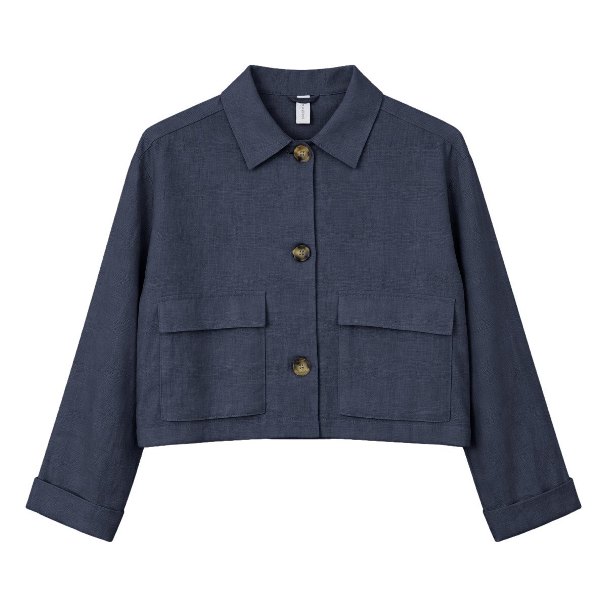 MAZINE Regenjacke Mazine Short Linen Jacket - Sommerjacke