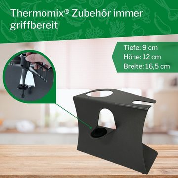 Leckerhelfer - automatisch Lecker Küchenmaschinen Zubehör-Set Zubehörhalter passend für den Thermomix TM5