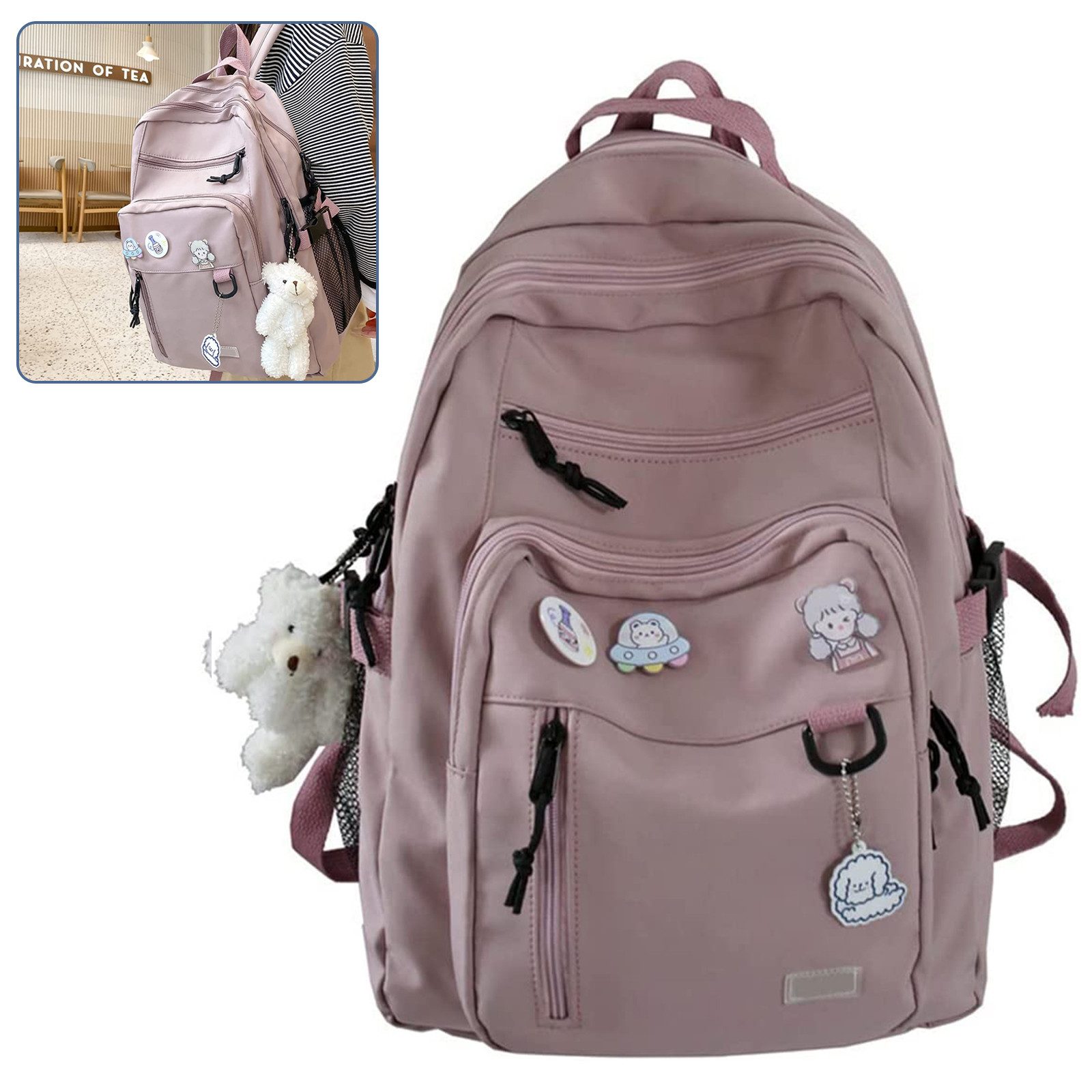 MODFU Laptoprucksack Laptoptasche Rucksäcke Alltagsdaypack Schulrucksack günstig online kaufen