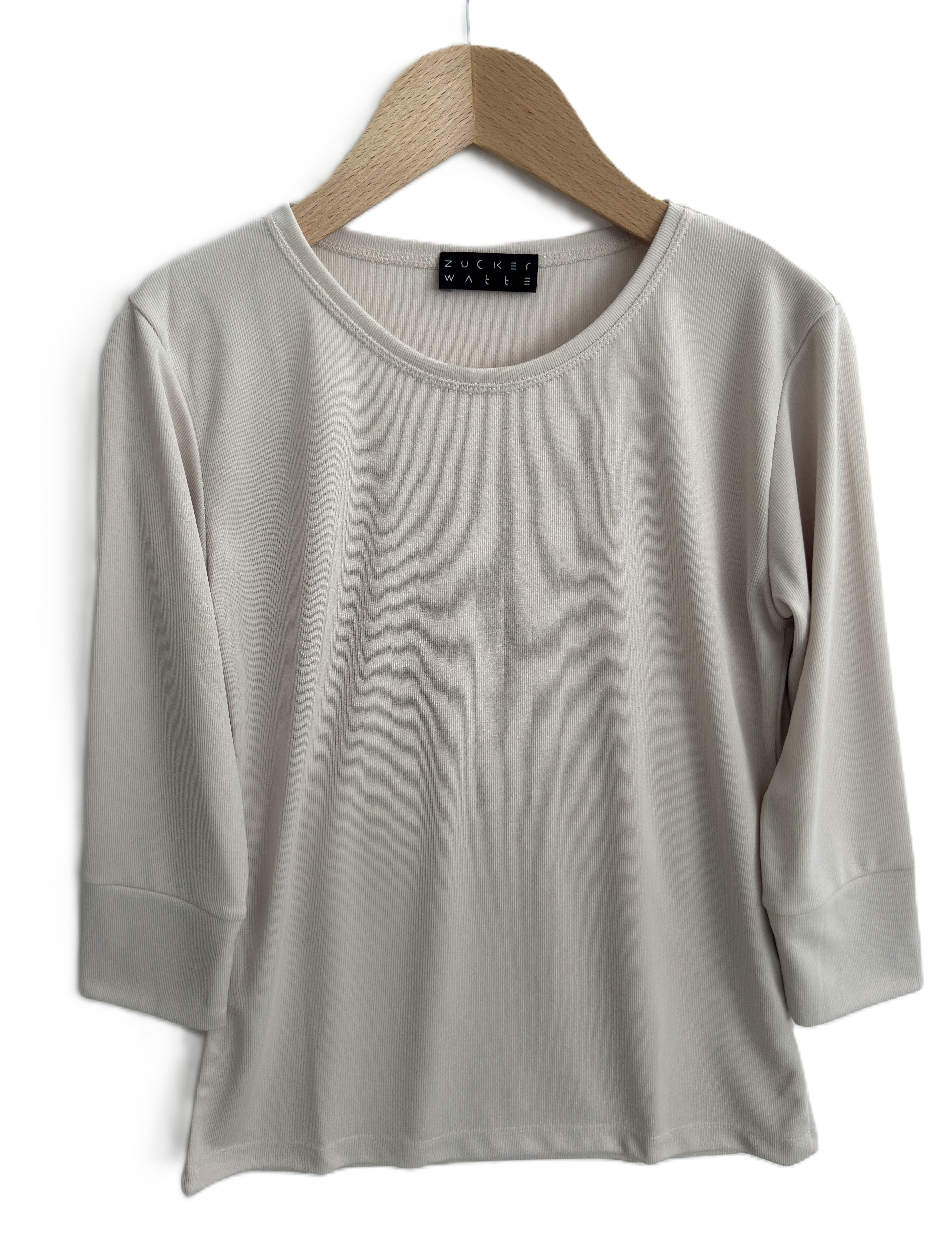 Zuckerwatte 3/4-Arm-Shirt mit Rundhalsausschnitt aus wertiger günstig online kaufen
