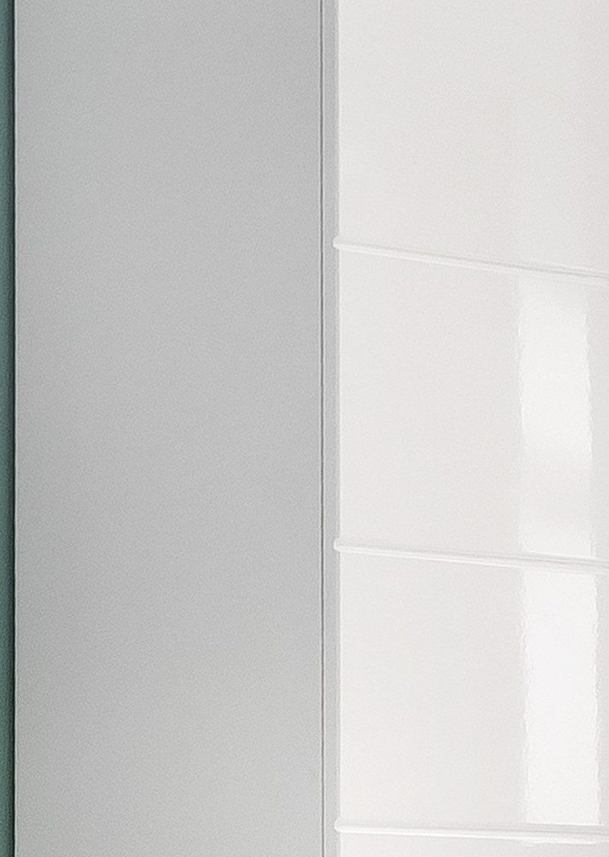 Inn.Furn Badkommode Larik (Badschrank in weiß Hochglanz, 38 x 106 cm), mit Schublade