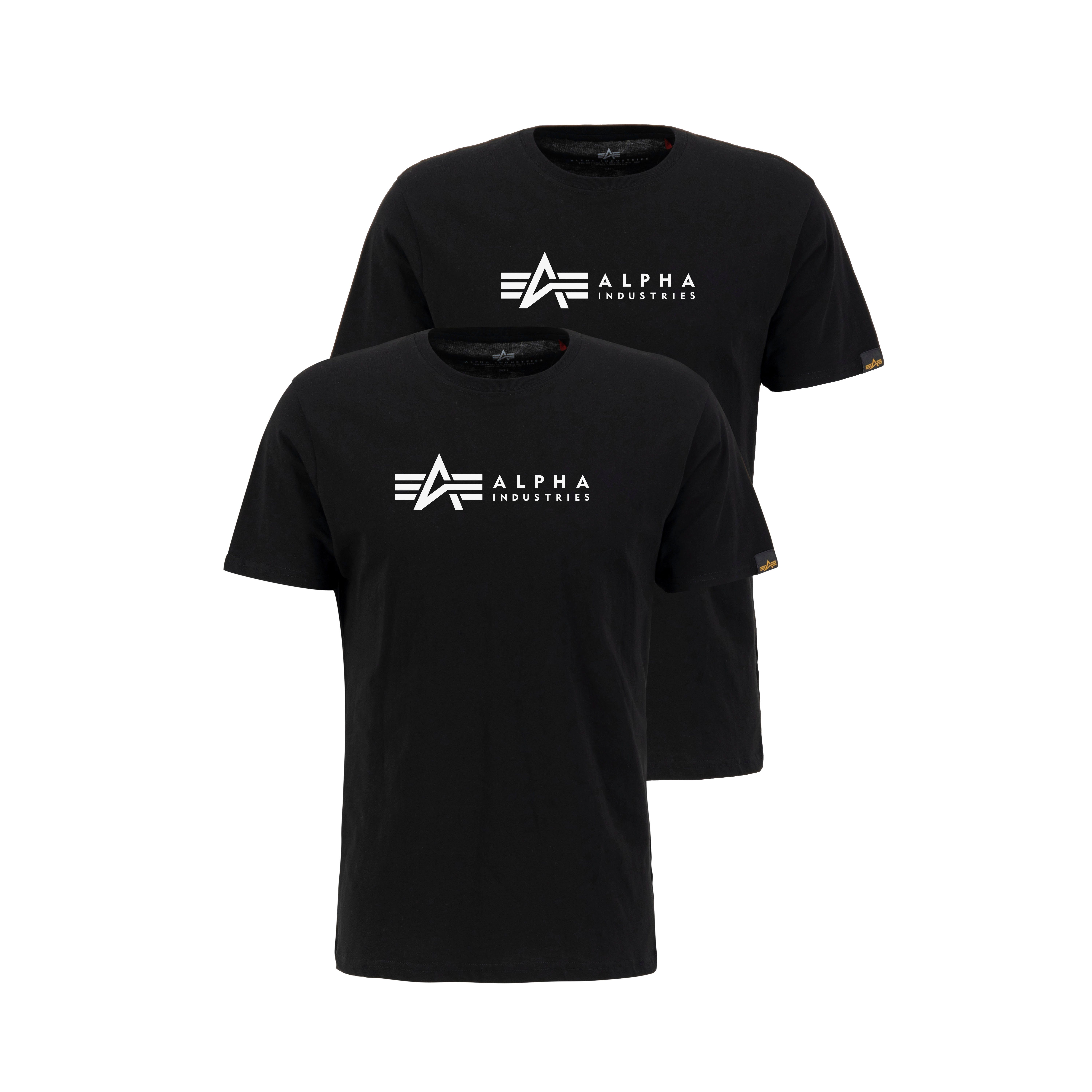 Alpha Industries Rundhalsshirt Label T 2 günstig online kaufen