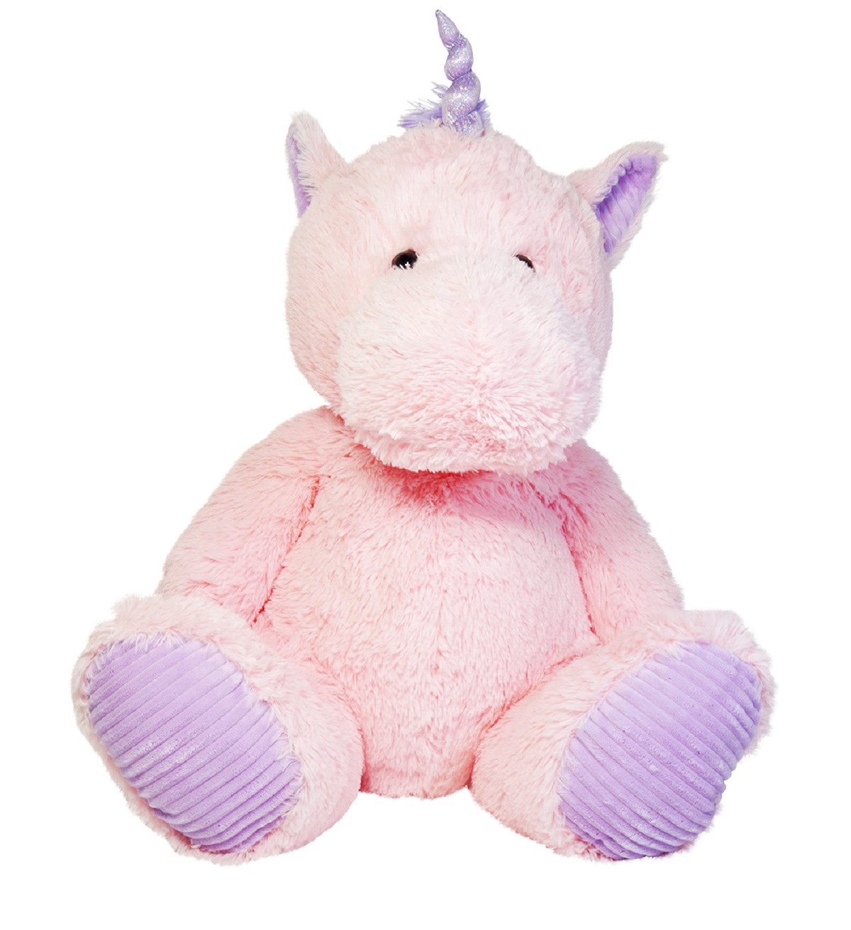 Jollity Plüschfigur XXL Einhorn Kuscheltier – Weiches Plüschtier, 80 cm groß