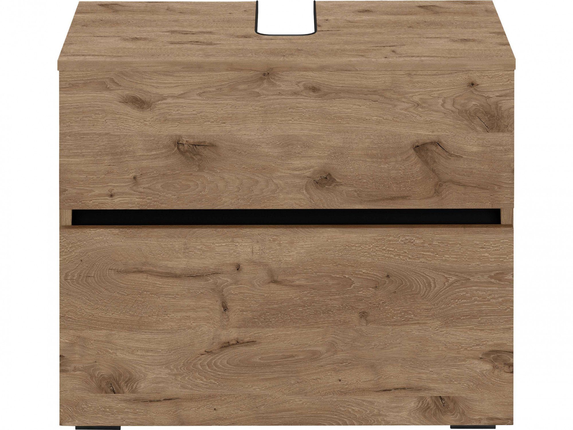 Home affaire Waschbeckenunterschrank Wisla Siphonausschnitt, Push-to-open-F günstig online kaufen