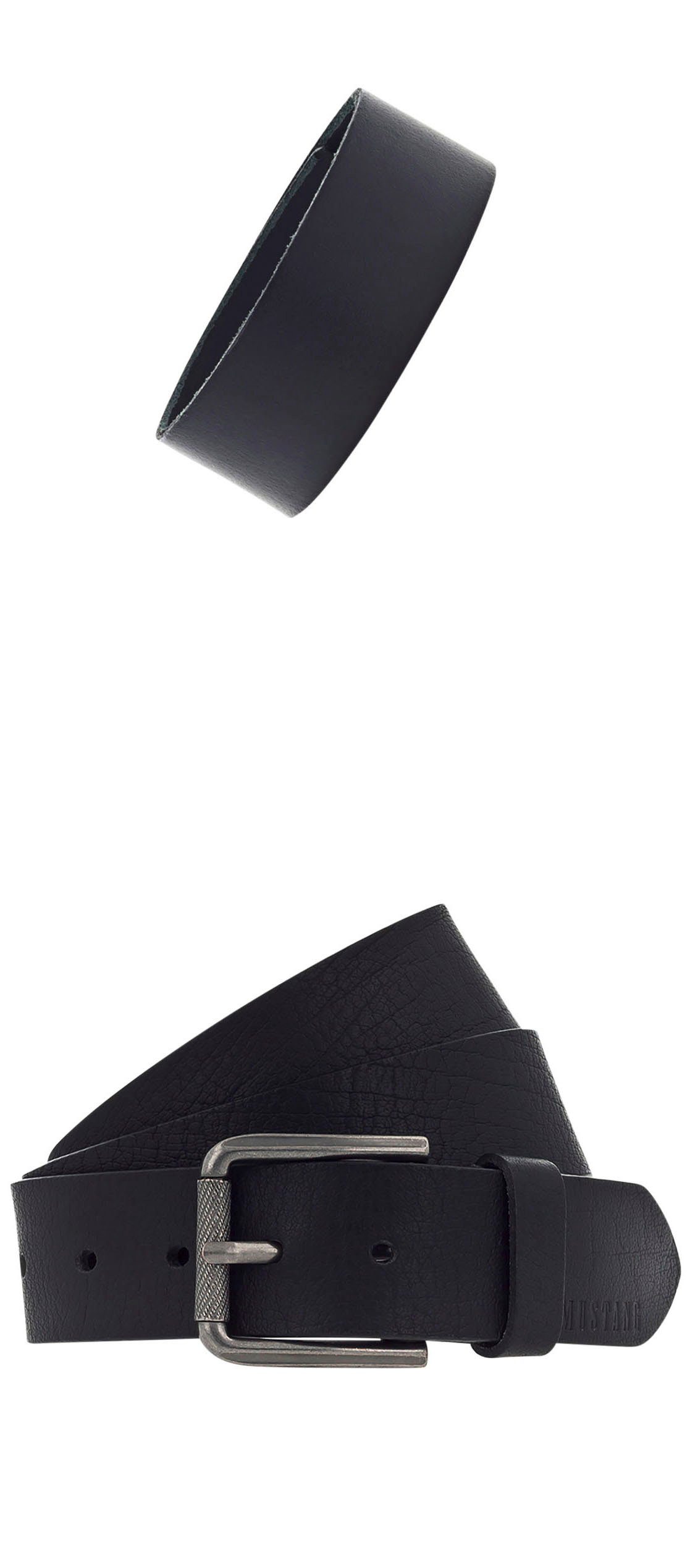 Auch die neuesten Werke sind im Angebot MUSTANG Ledergürtel mit Lederarmband schwarz