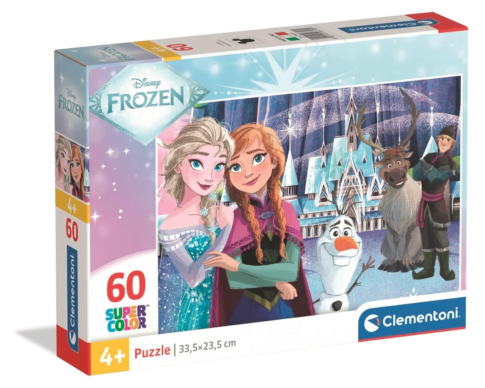 Clementoni® Puzzle Disney Eiskönigin Winter Magic Clementoni 60-teiliges Puzzle, Puzzleteile