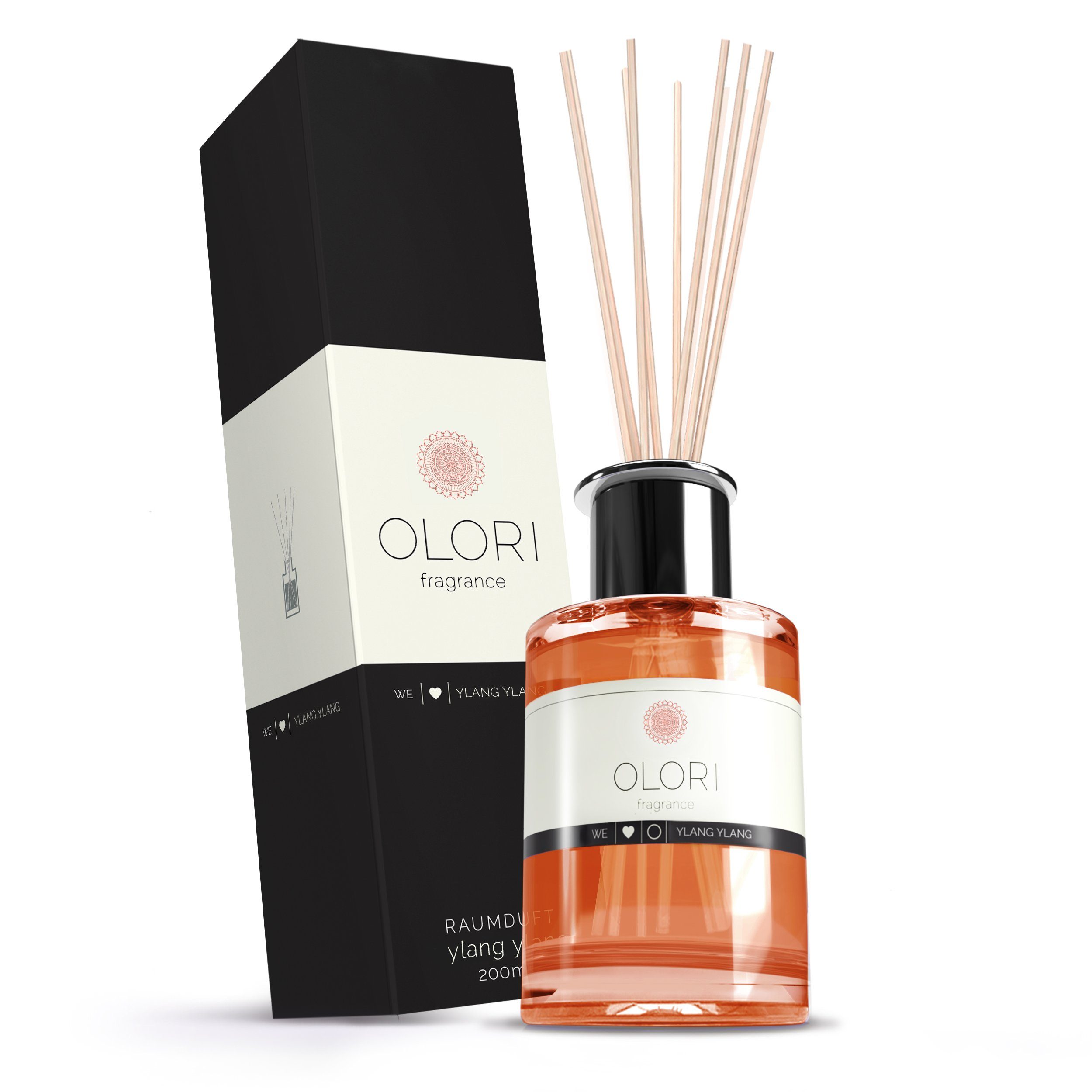 Raumduft Diffuser I Ylang Ylang I mit ätherischen Ölen I 200 ml