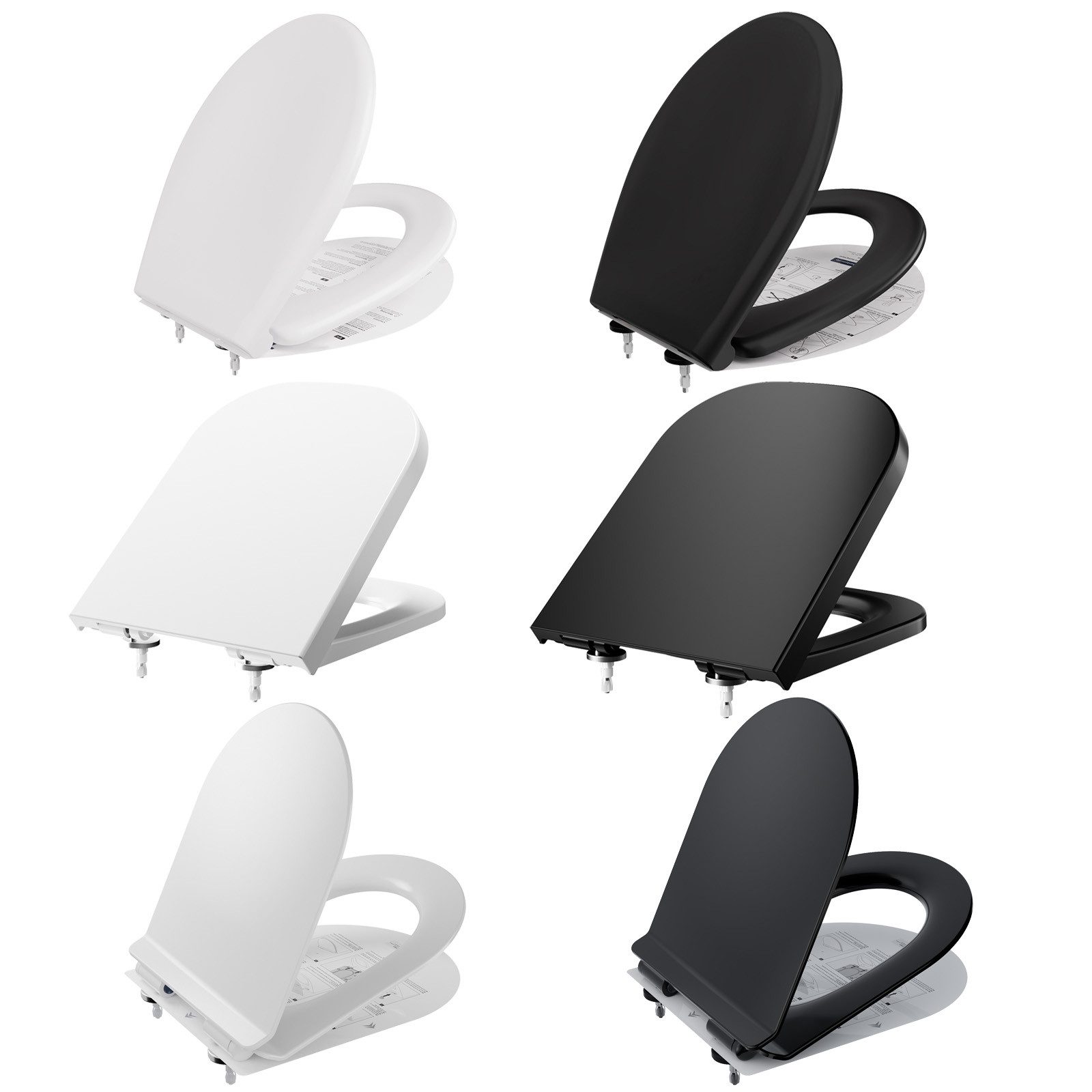 Anycee max WC-Sitz Universal Duroplast Toilettendeckel günstig online kaufen