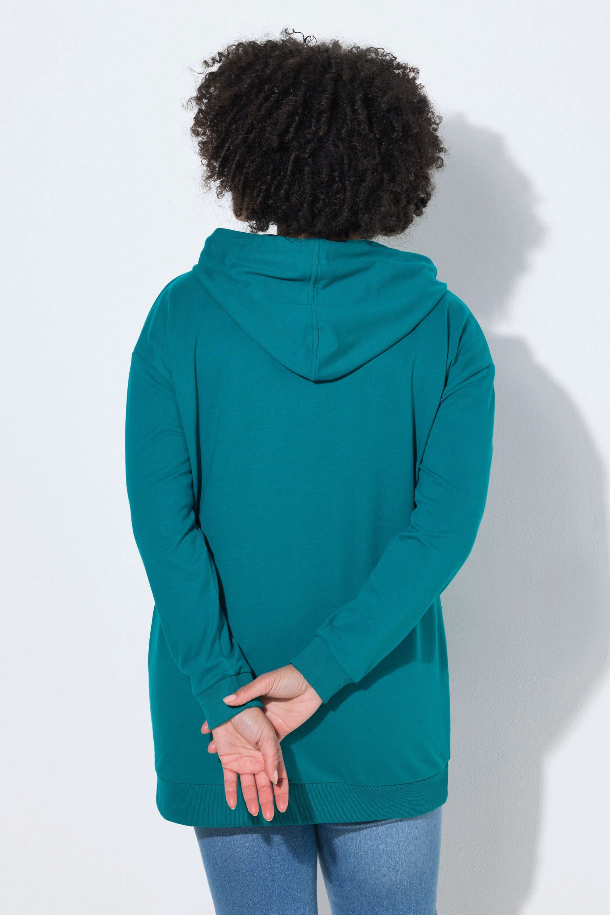 Angel of Style Sweatjacke Sweatjacke oversized Kapuze Zipper – Bild 3 von 3