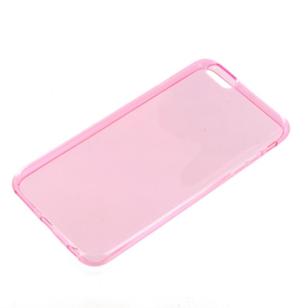 Handytasche TPU Handyhülle für iPhone 6 6S Pink Glitter Schutzhülle Tasche (Bumper)