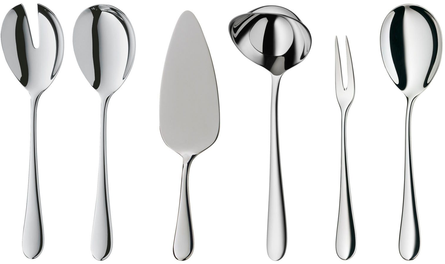 WMF Besteck-Set Merit (66-tlg), 12 Personen, Cromargan® Edelstahl Rostfrei 18/10, poliert