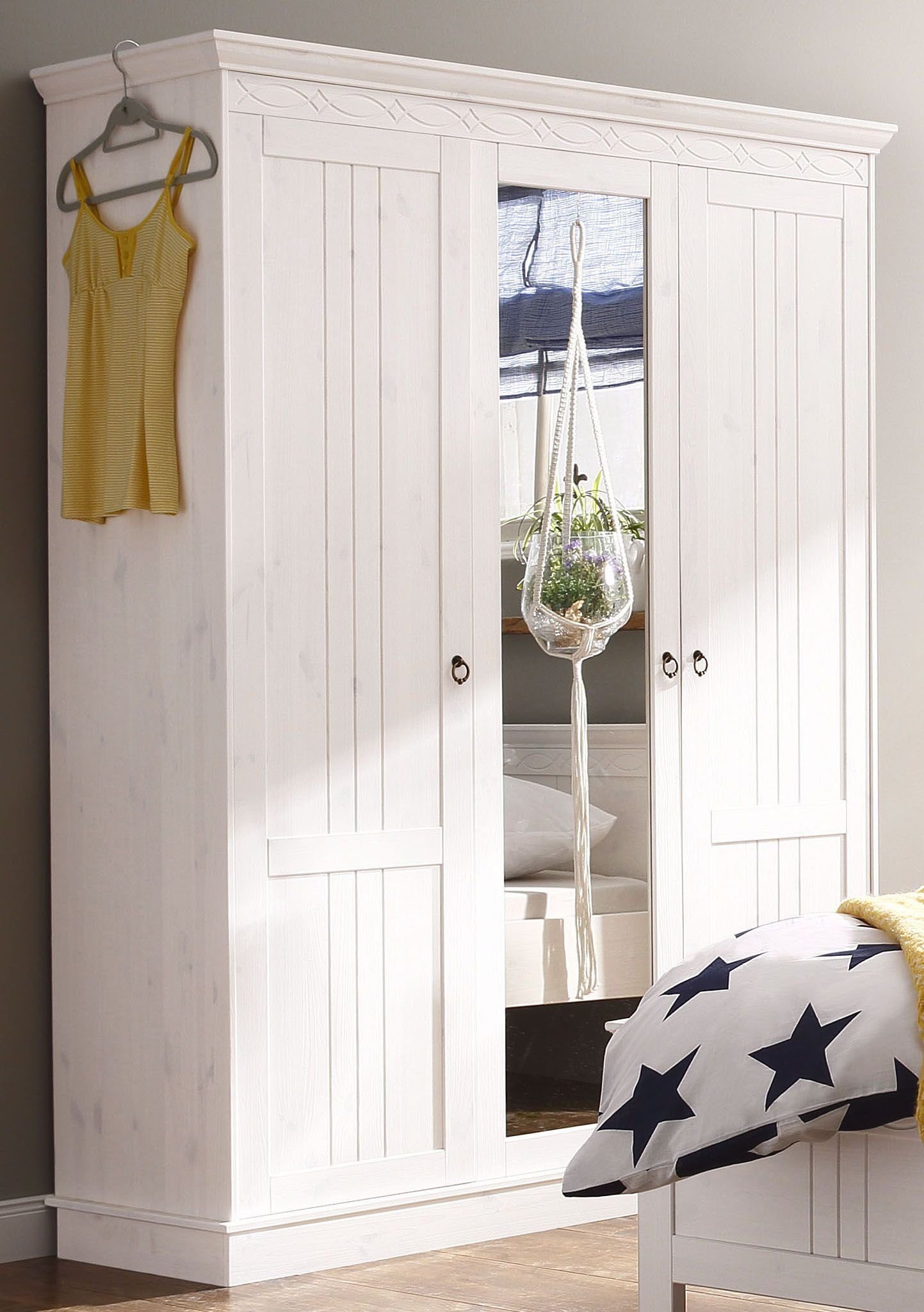 OTTO home Drehtürenschrank Indra (3 Breiten: 100/145/233 cm H/T ca.187/54 c günstig online kaufen