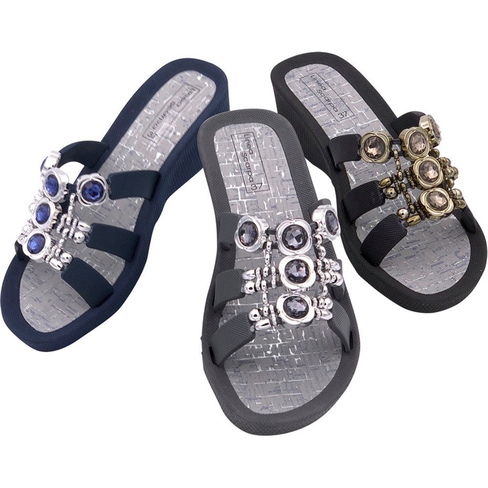 Linea Scarpa Linea Scarpa Korfu Badeschuhe Wellness Pool mit Absatz Pantoletten un Schlappen