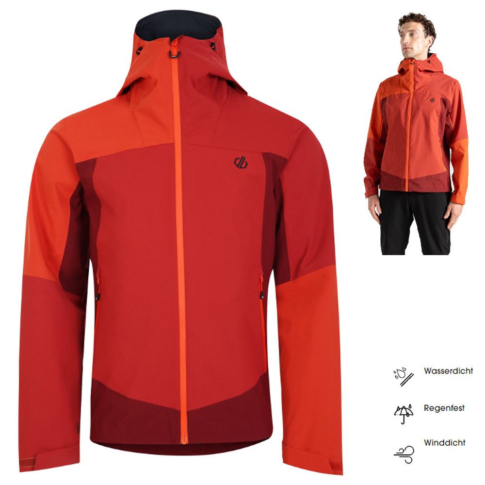 Dare2b Hardshelljacke Dare2b - wasserdichte 20K Ared Hardshell Funktionsjacke Endurance, red