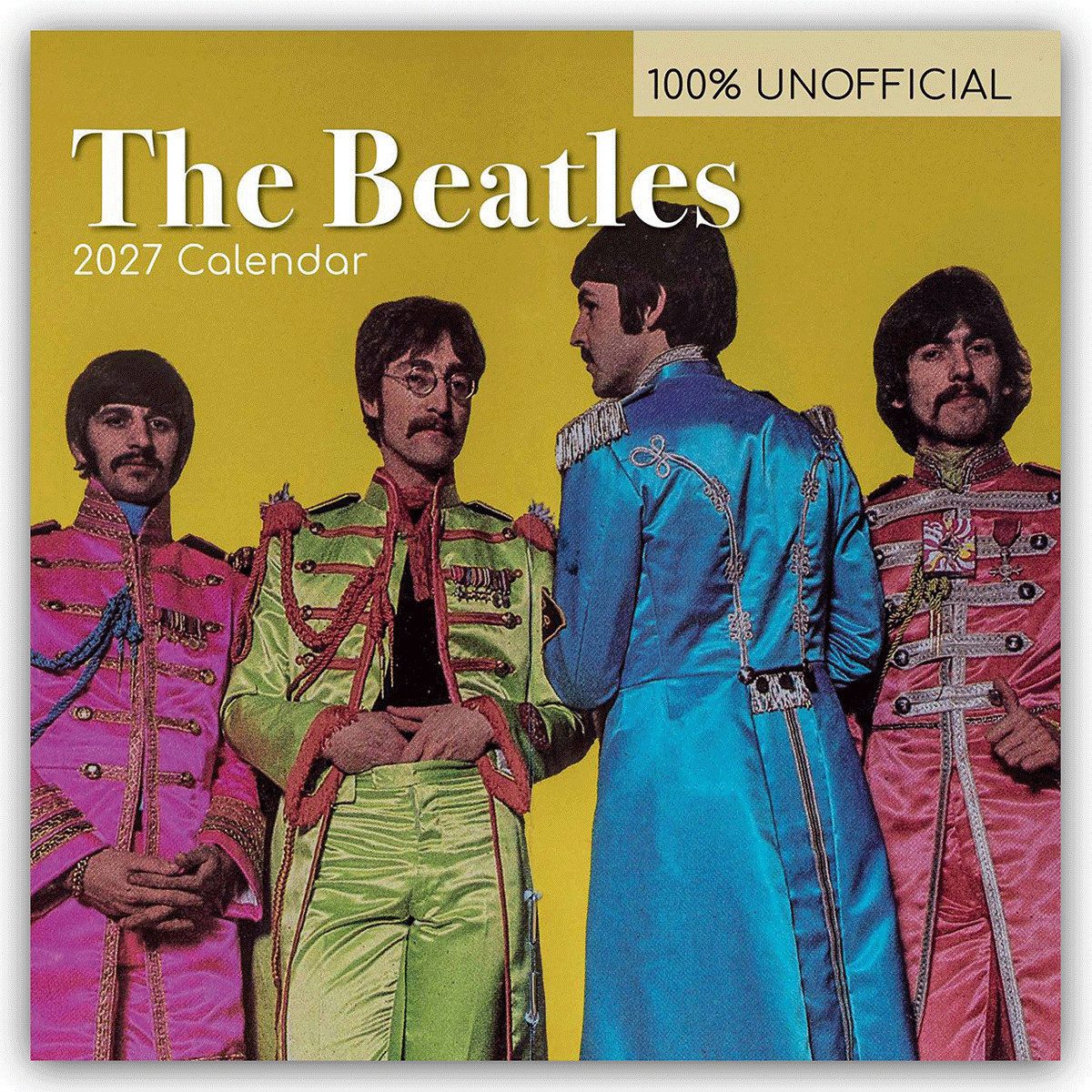 Wandkalender The Beatles 2027 – 16-Monatskalender: Original The Gifted Stationer