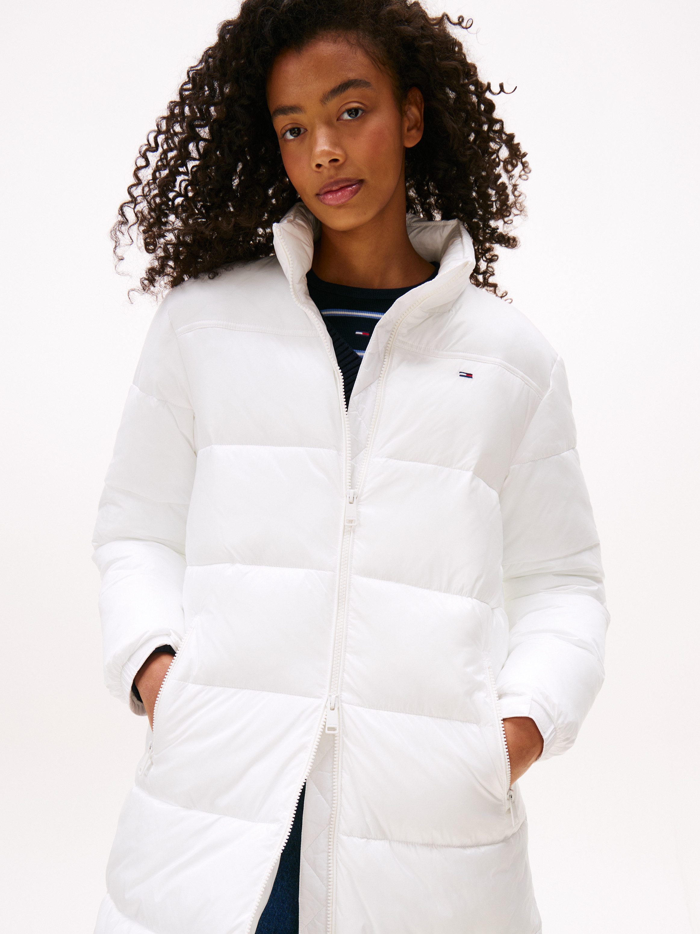 Tommy Jeans Steppmantel TJW MAXI PCKBL HOOD ESS PUFFER günstig online kaufen