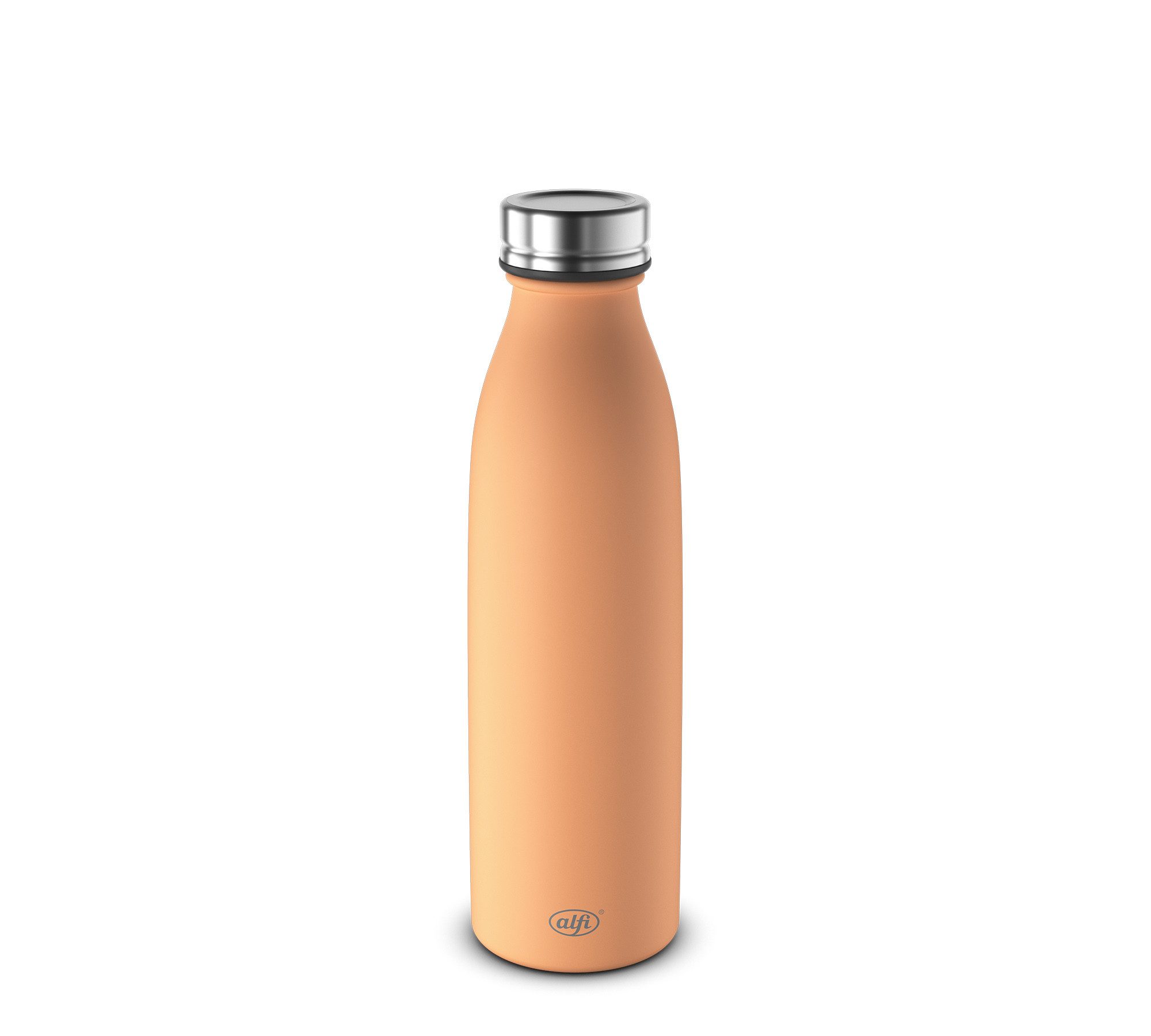 Alfi Isolierflasche PURE BOTTLE, aus doppelwandigem Edelstahl, spülmaschinenfest, 0,50l, 24h kalt, Pulverbeschichtung, absolut dicht bei Kohlensäure
