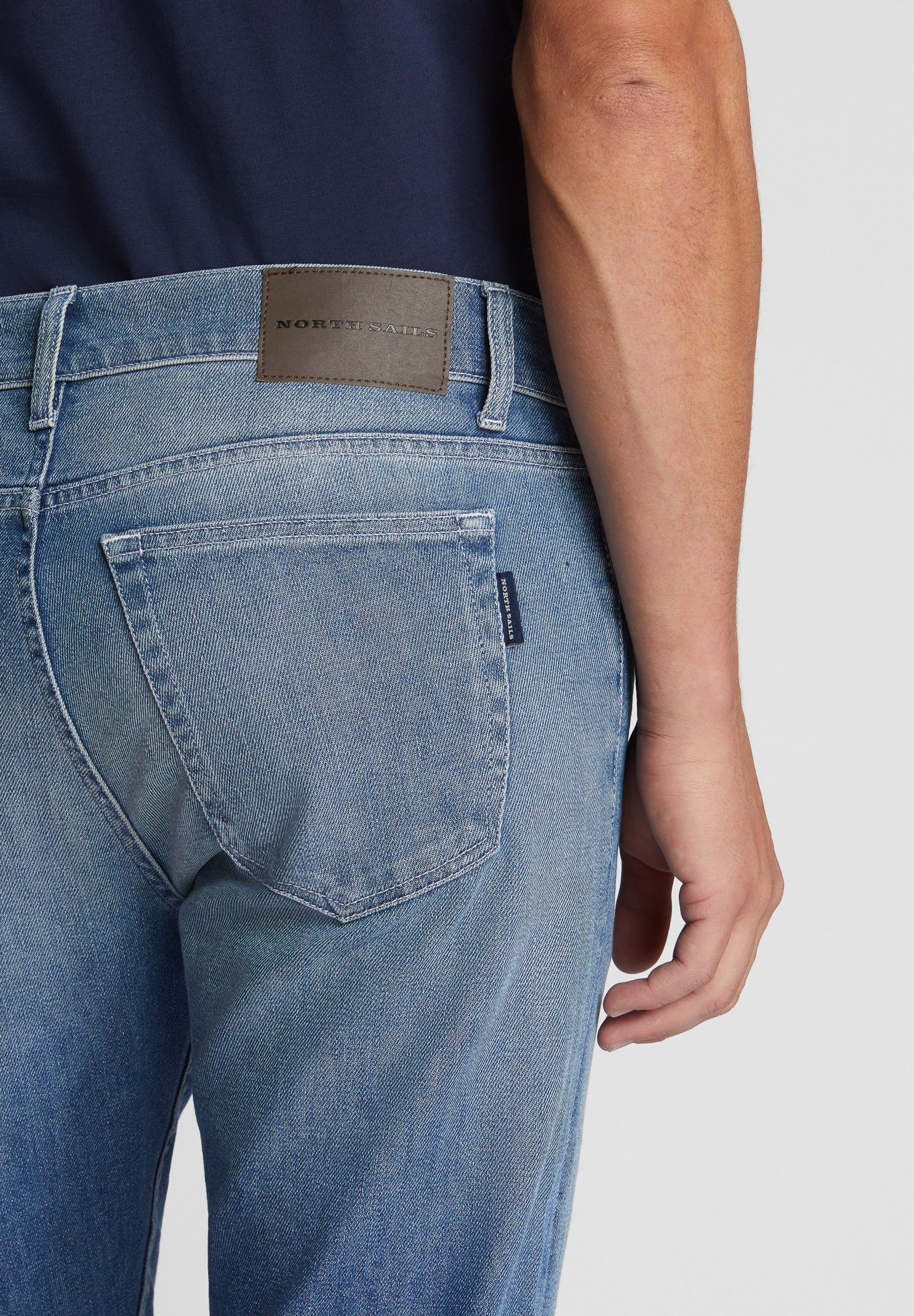 abbaubare North Sails 5-Pocket-Hose Biologisch Denim-Jeans