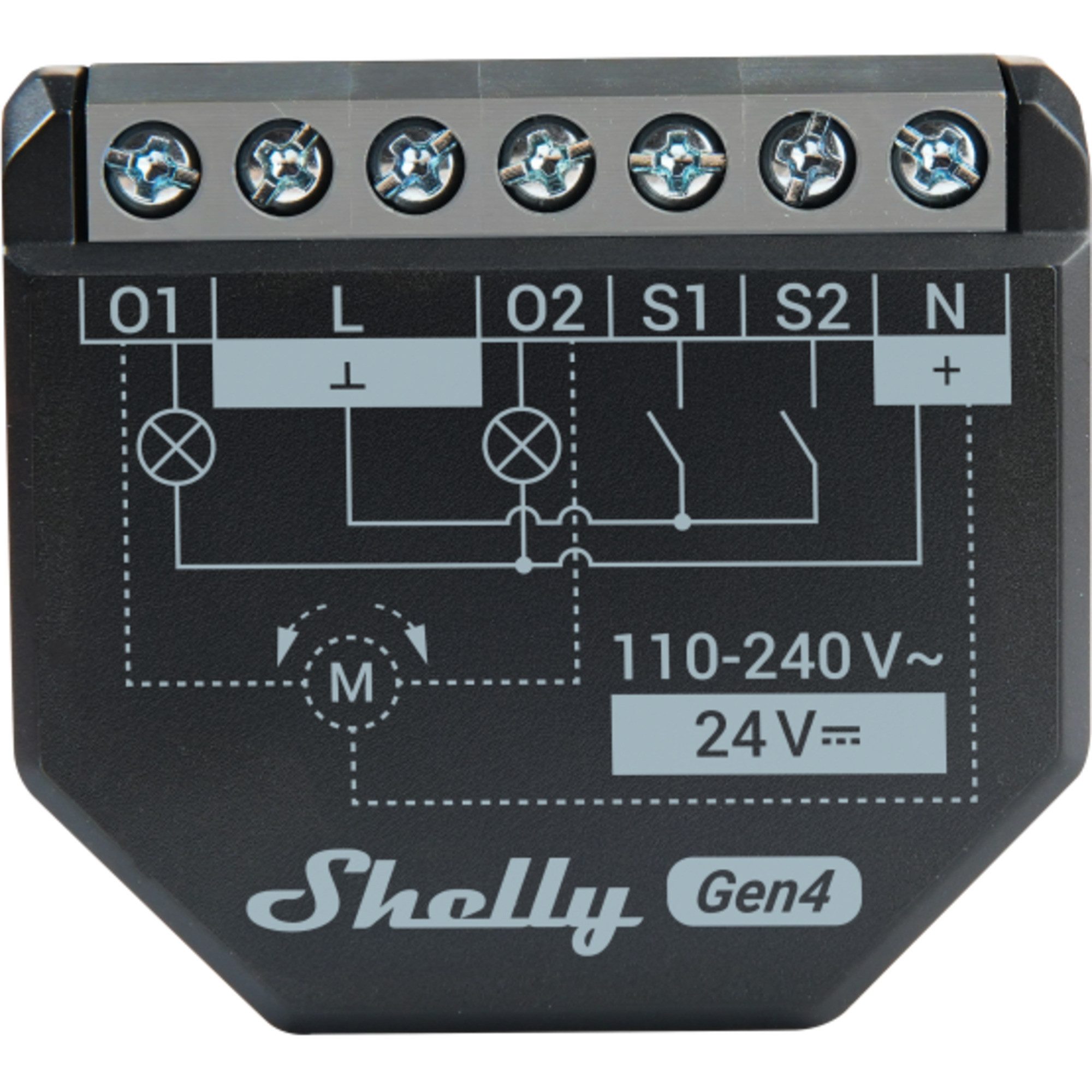 Shelly Strommessgerät Shelly 2PM Gen4, Relais, (2er Pack)