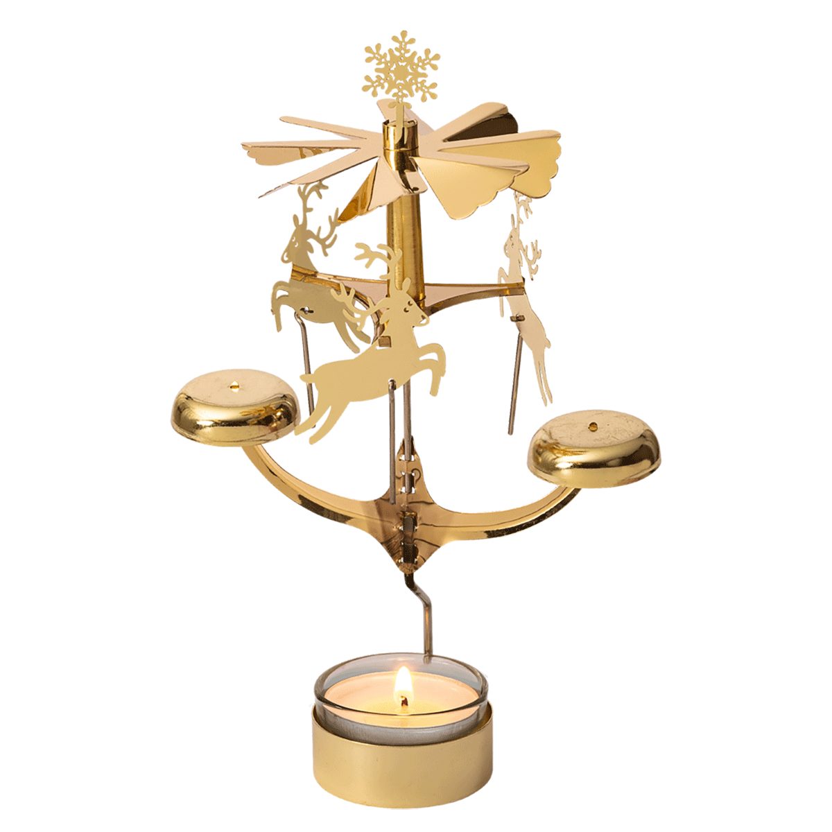 Teelichthalter Teelicht-Karussell Glockenspiel. günstig online kaufen