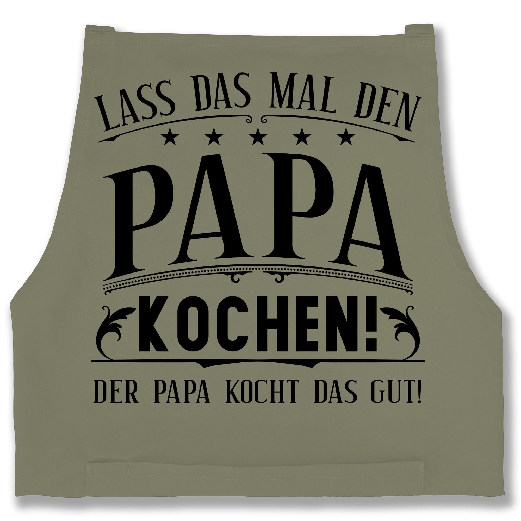 Lustige Kochschürze 'Backe Backe Kuchen' – Unisex, Mit Tasche, 85 Cm Länge
