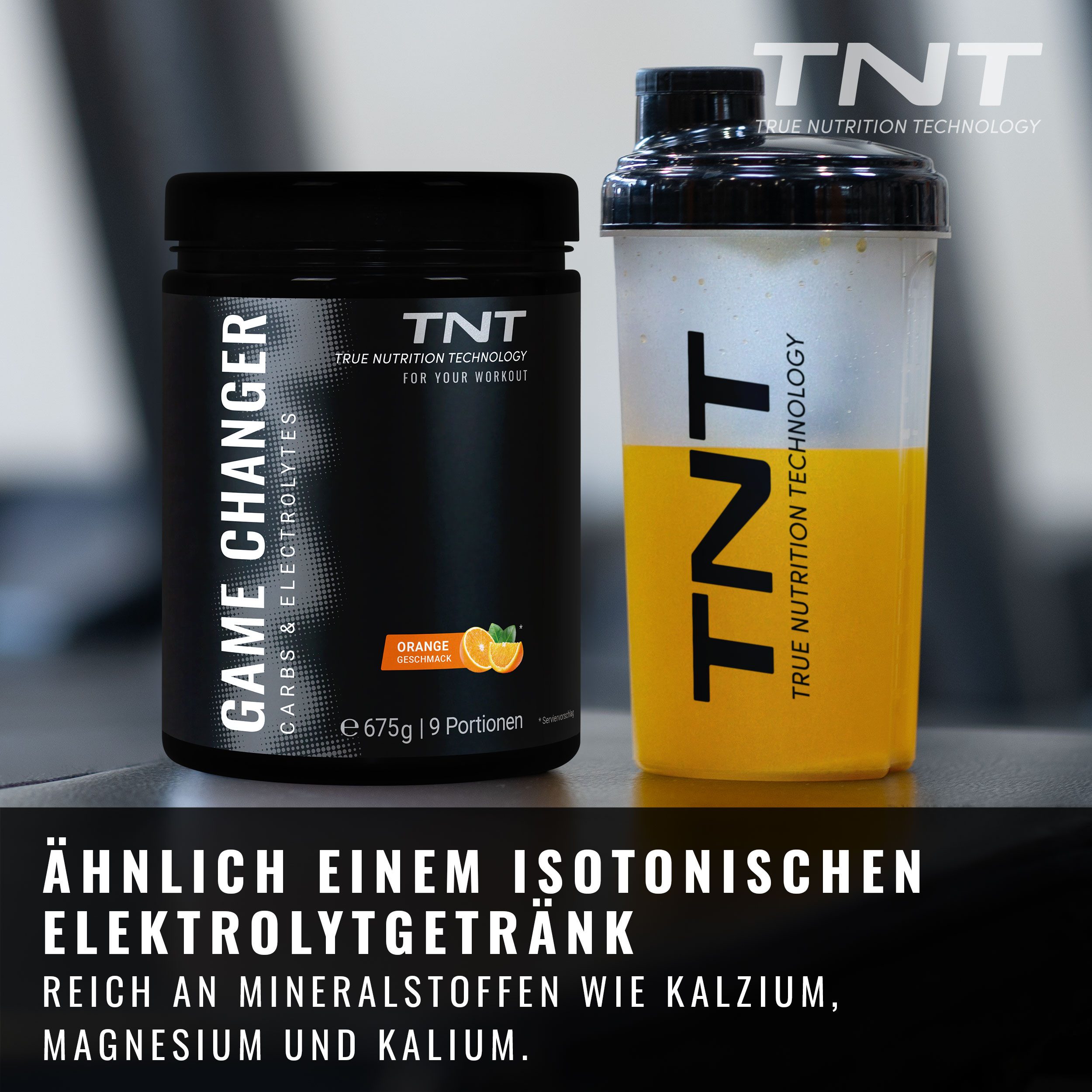 TNT (True Nutrition Technology) Game Changer - Maltodextrin-Dextrose-Kalzium-Kalium-Magnesium Pulver, 1 er 675 g